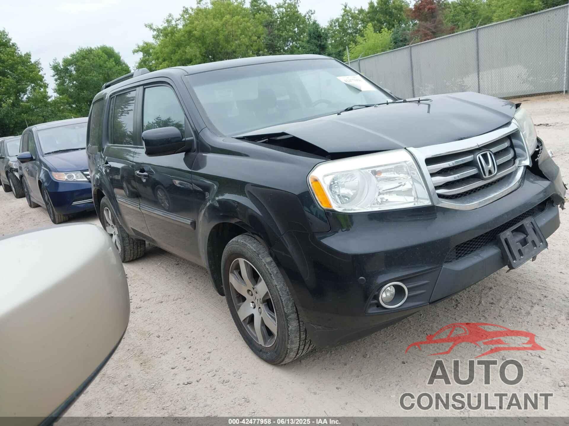 HONDA PILOT 2014 - 5FNYF4H9XEB049484
