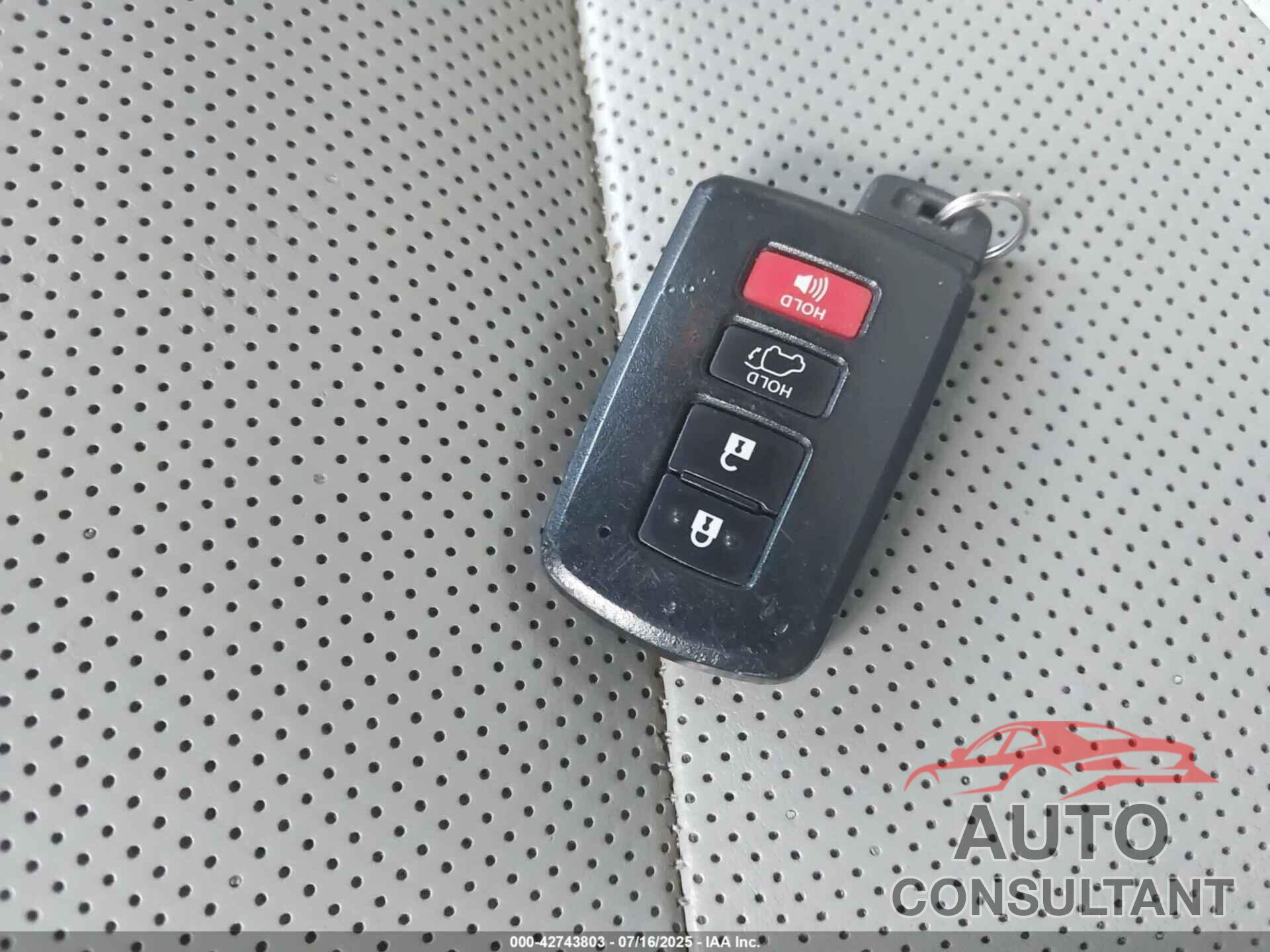 TOYOTA HIGHLANDER 2016 - 5TDDKRFH1GS355442