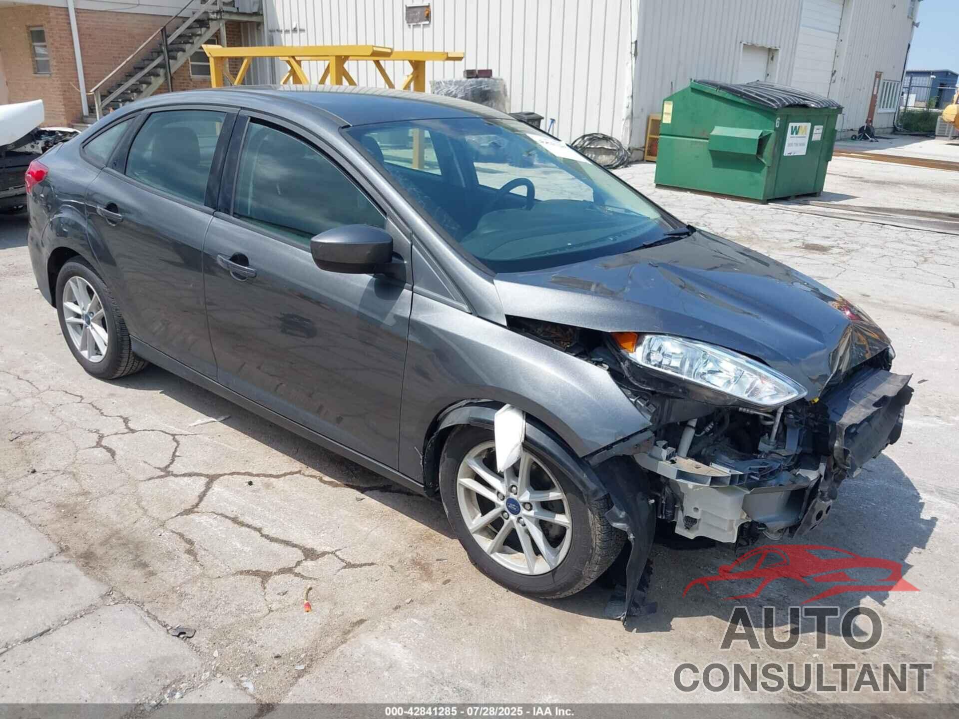 FORD FOCUS 2018 - 1FADP3F29JL257137