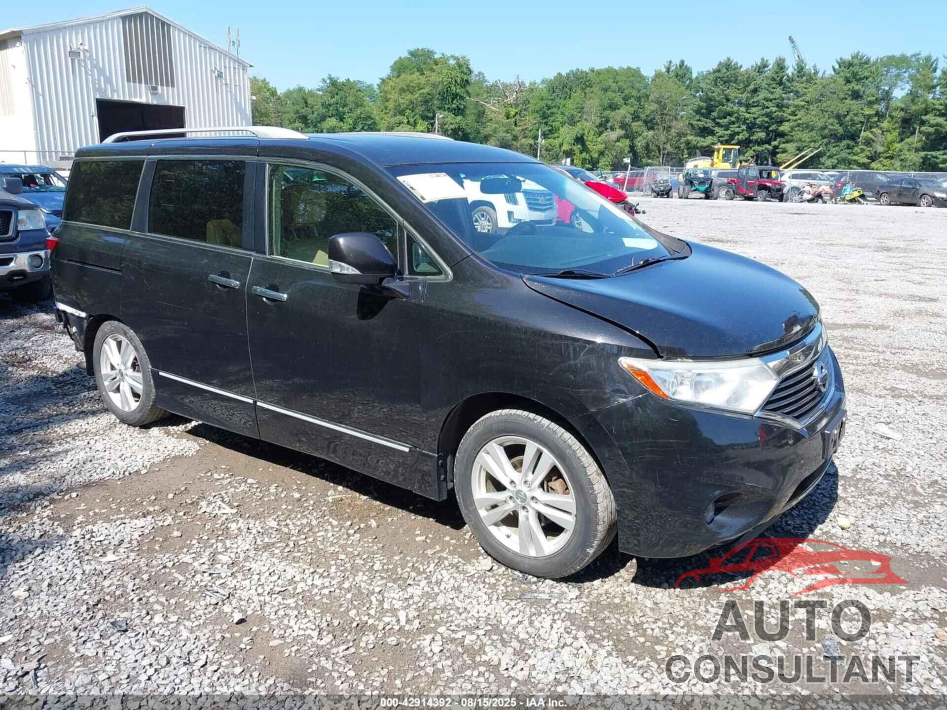 NISSAN QUEST 2011 - JN8AE2KP7B9002892