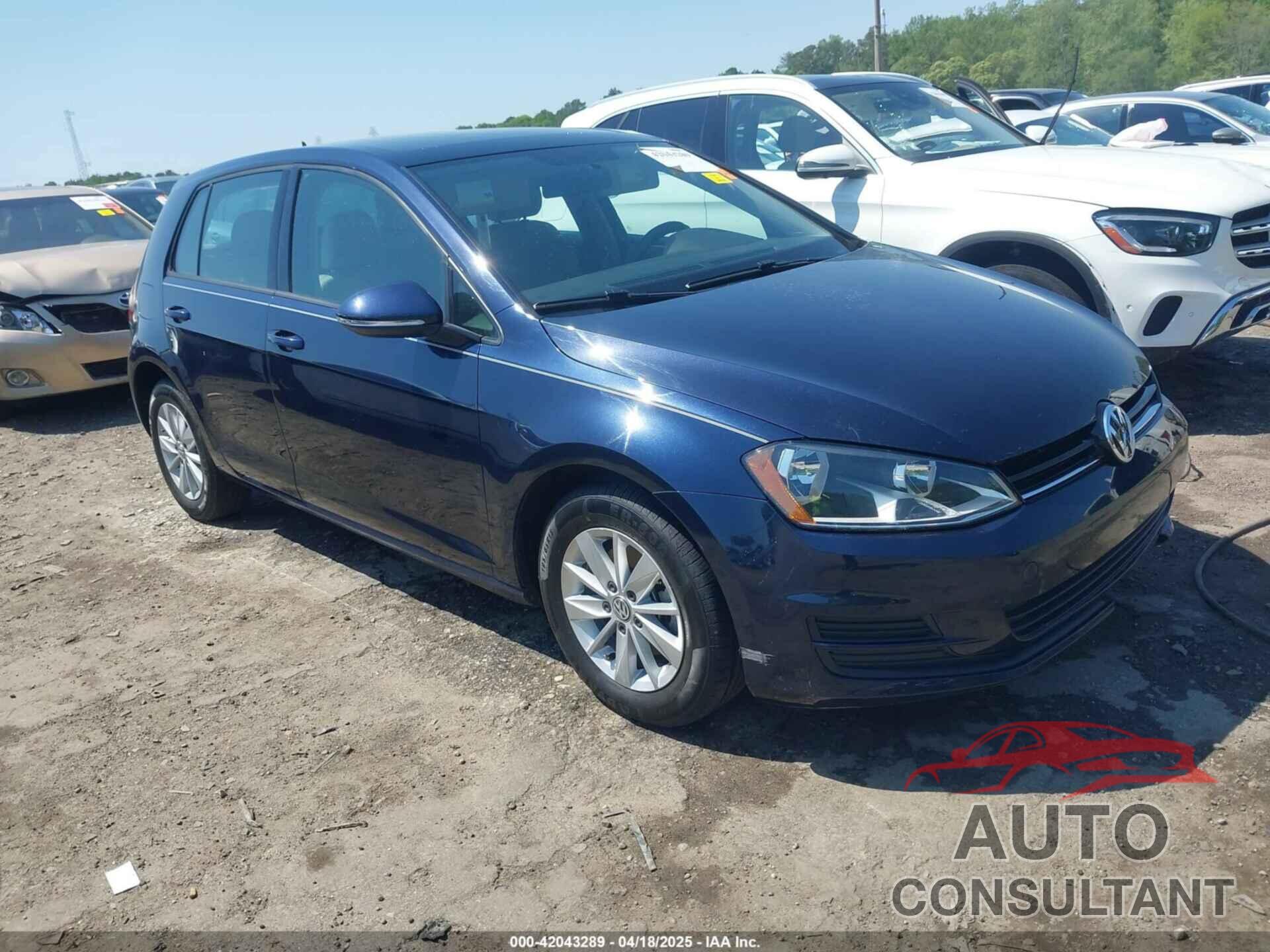 VOLKSWAGEN GOLF 2016 - 3VW217AUXGM039974