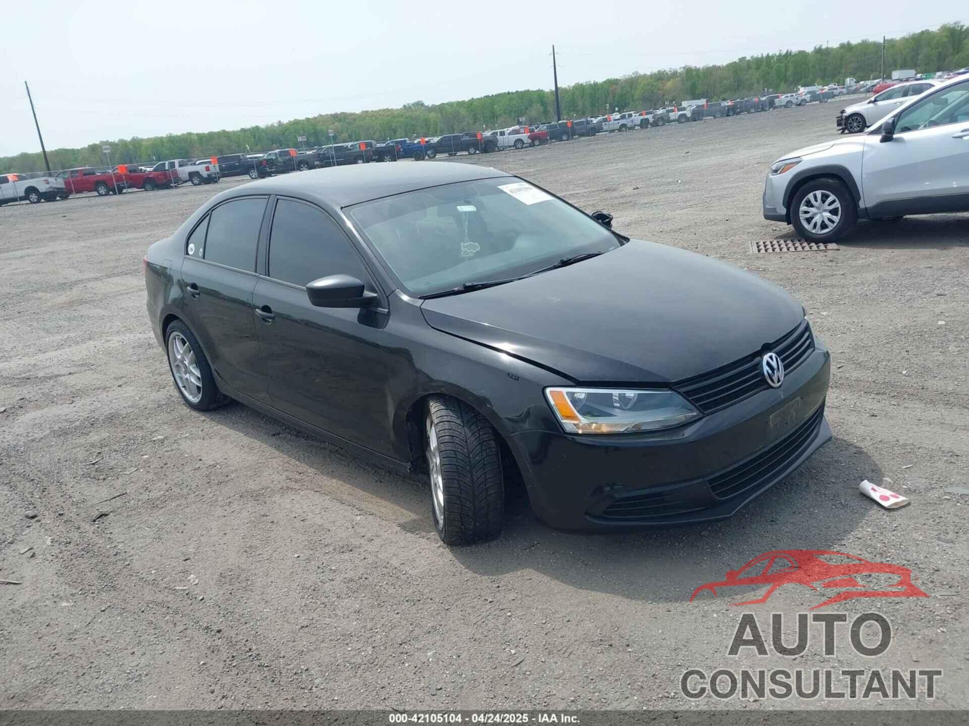 VOLKSWAGEN JETTA 2012 - 3VW2K7AJ2CM336489