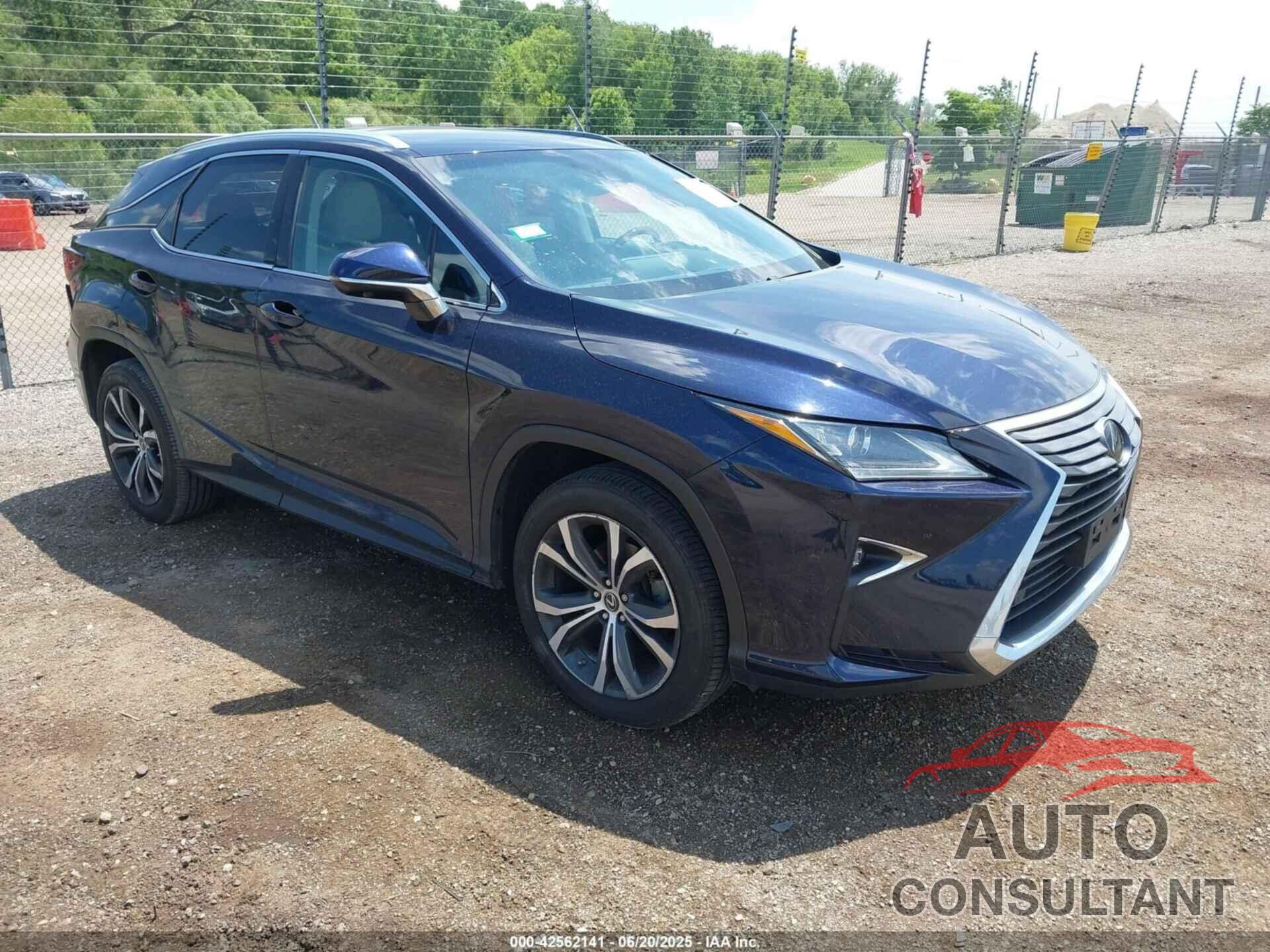 LEXUS RX 350 2019 - 2T2BZMCA5KC195916