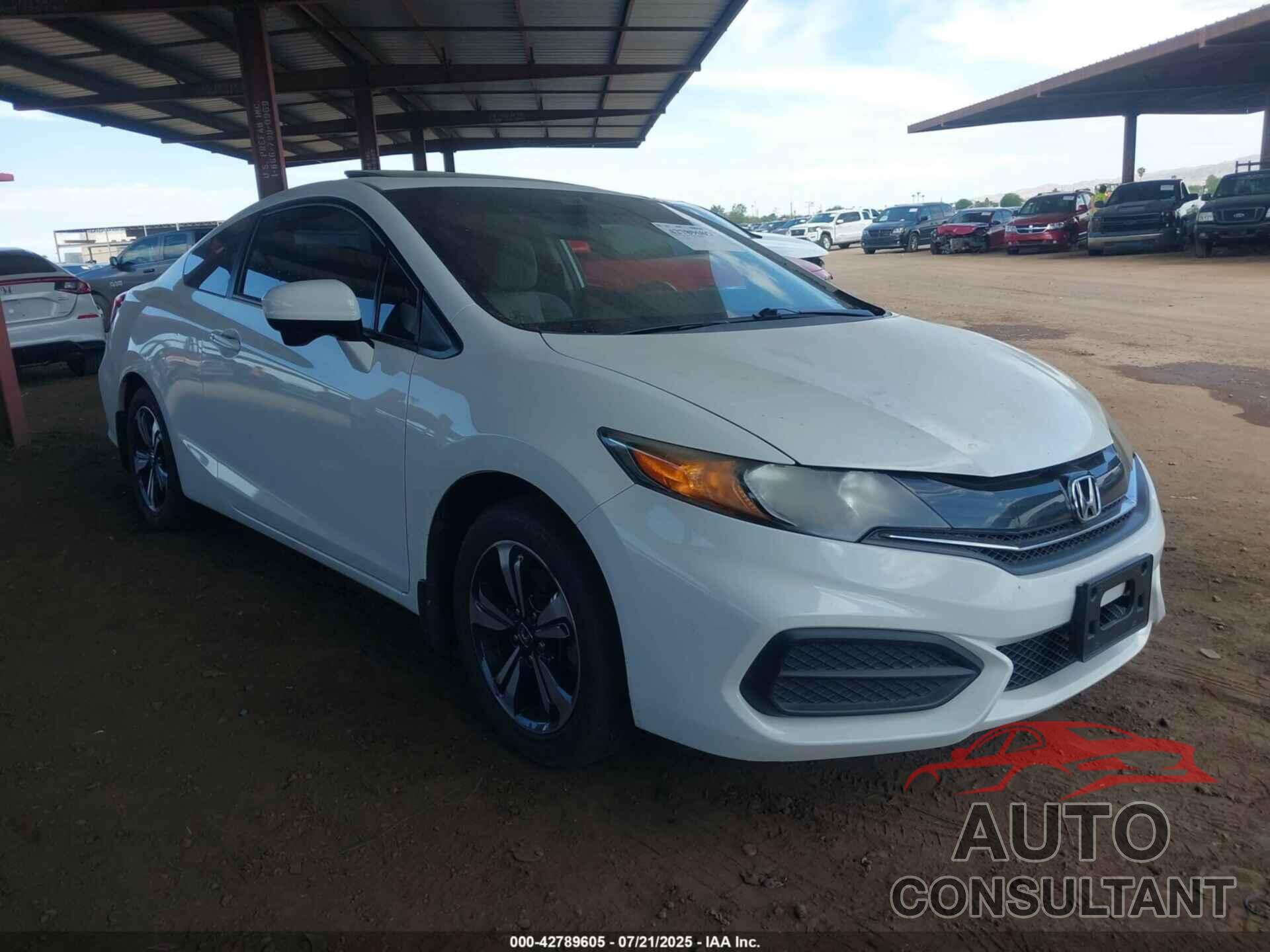 HONDA CIVIC 2015 - 2HGFG3B89FH533495
