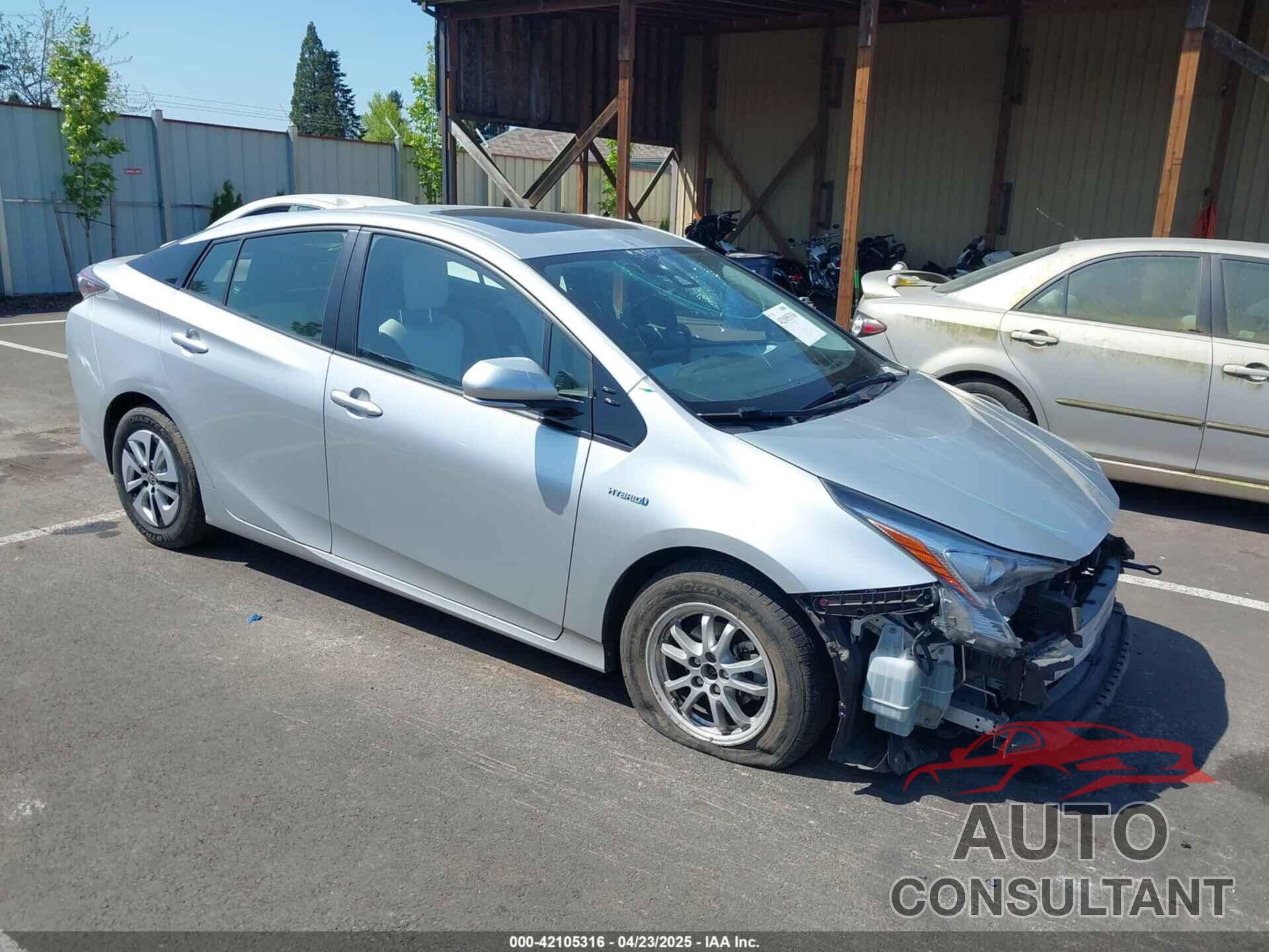TOYOTA PRIUS 2016 - JTDKARFU3G3023785