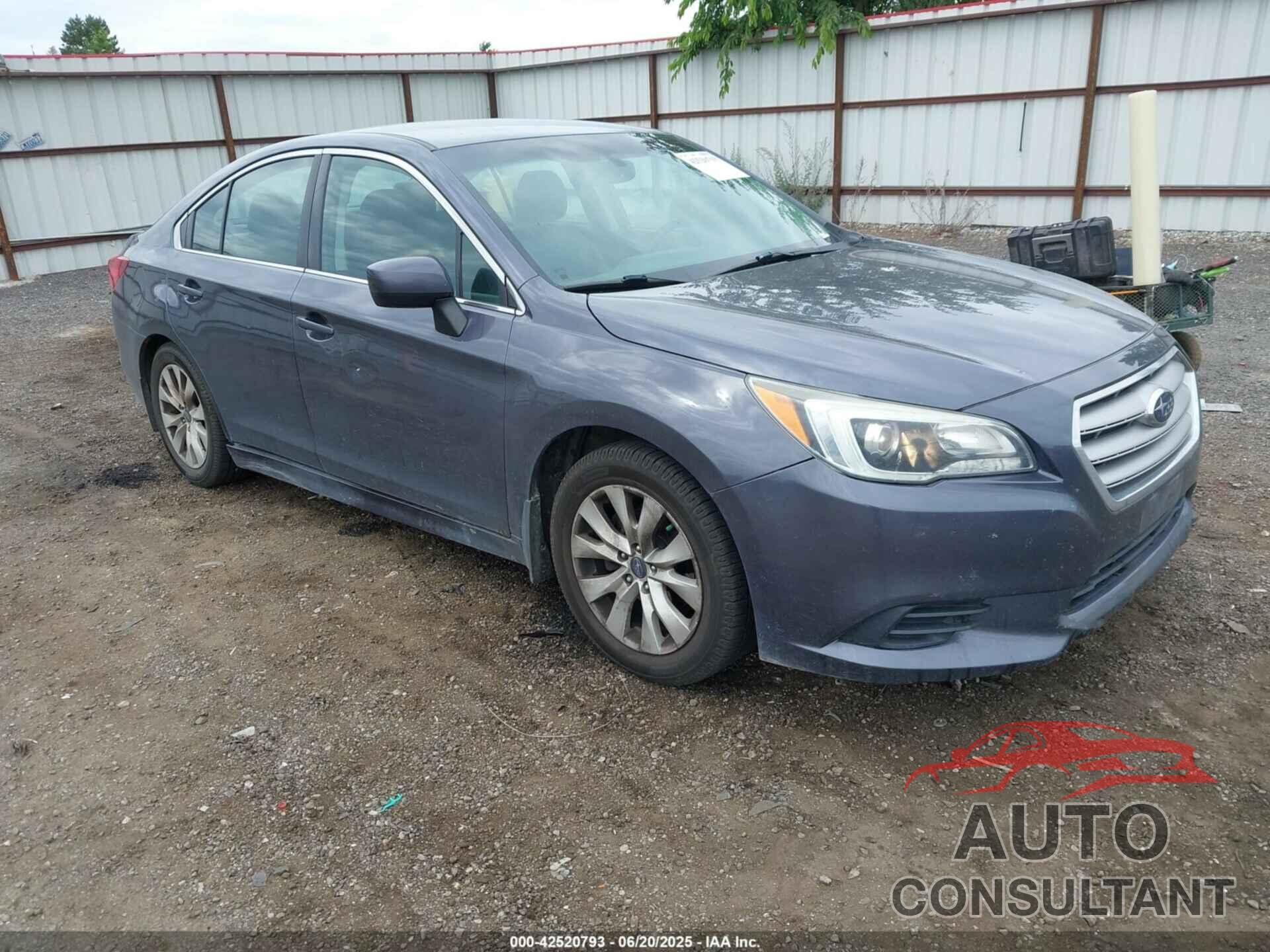 SUBARU LEGACY 2015 - 4S3BNAC67F3014064