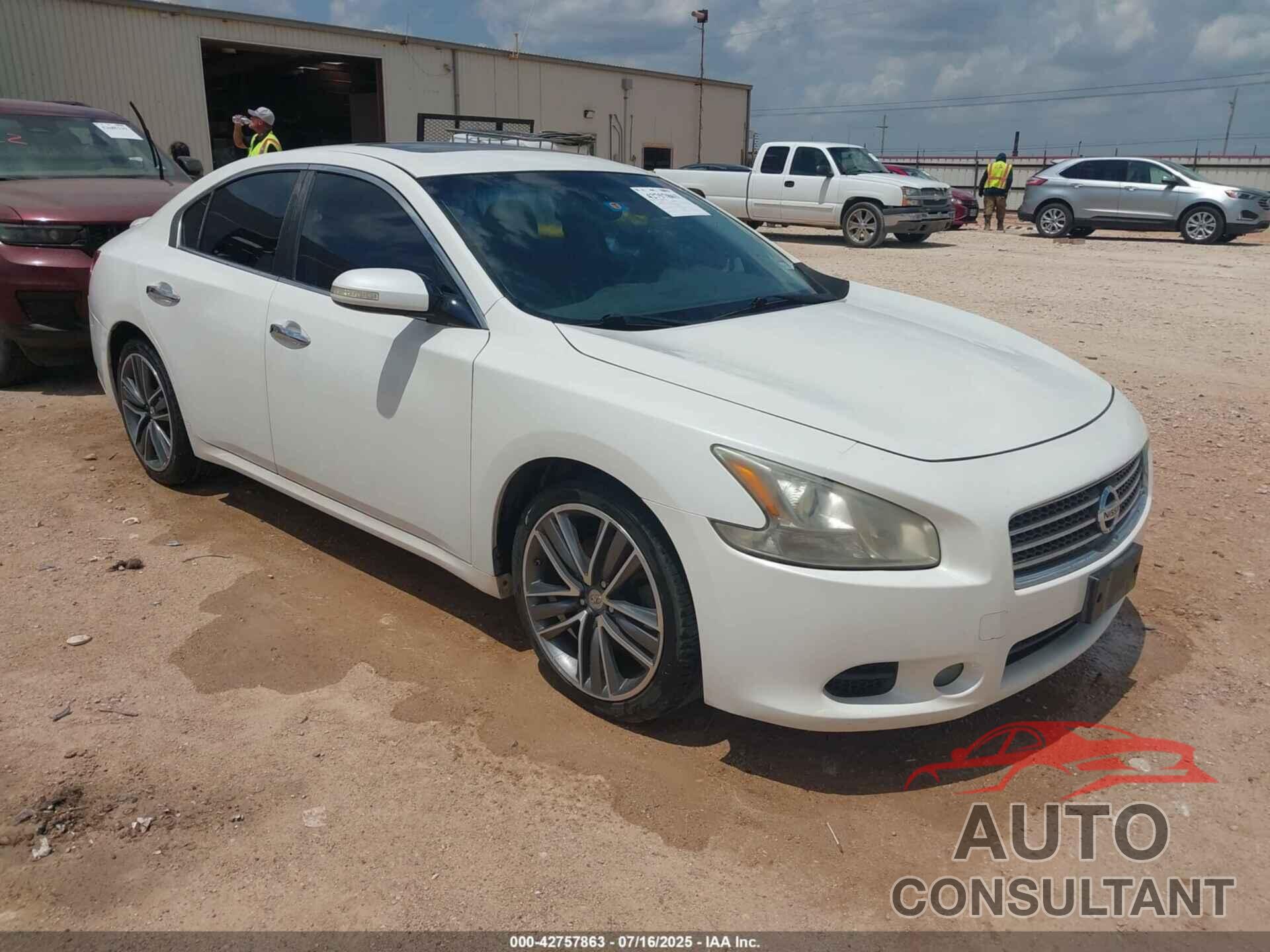 NISSAN MAXIMA 2009 - 1N4AA51E49C827994