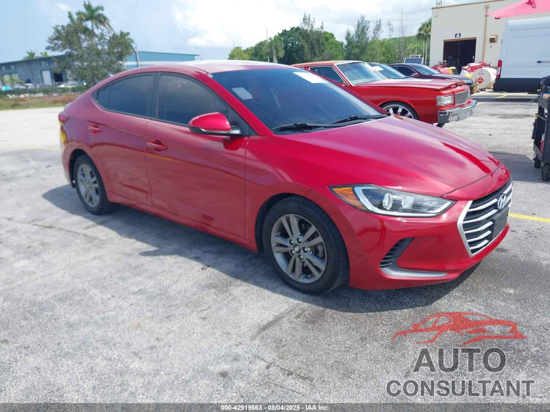 HYUNDAI ELANTRA 2017 - 5NPD84LF0HH003075