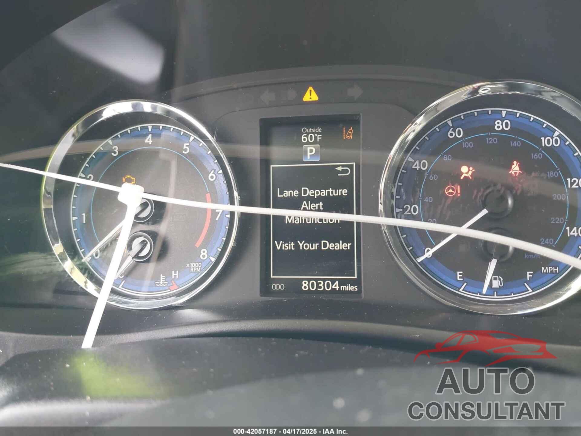 TOYOTA COROLLA 2019 - 5YFBURHE6KP892992
