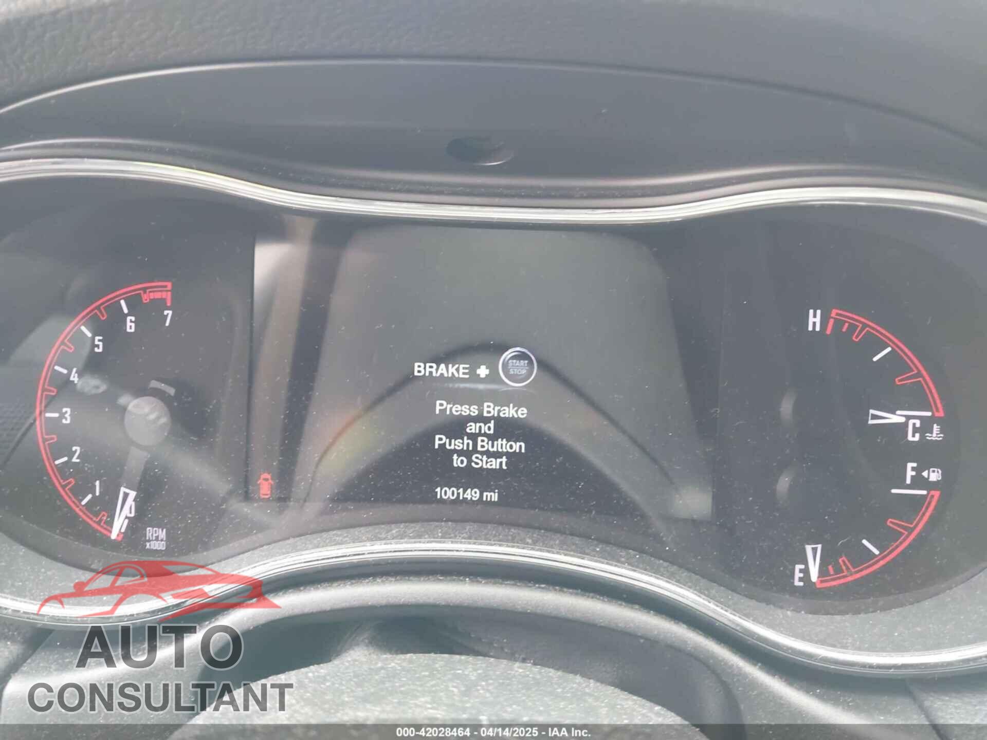 DODGE DURANGO 2014 - 1C4RDJDG3EC481456