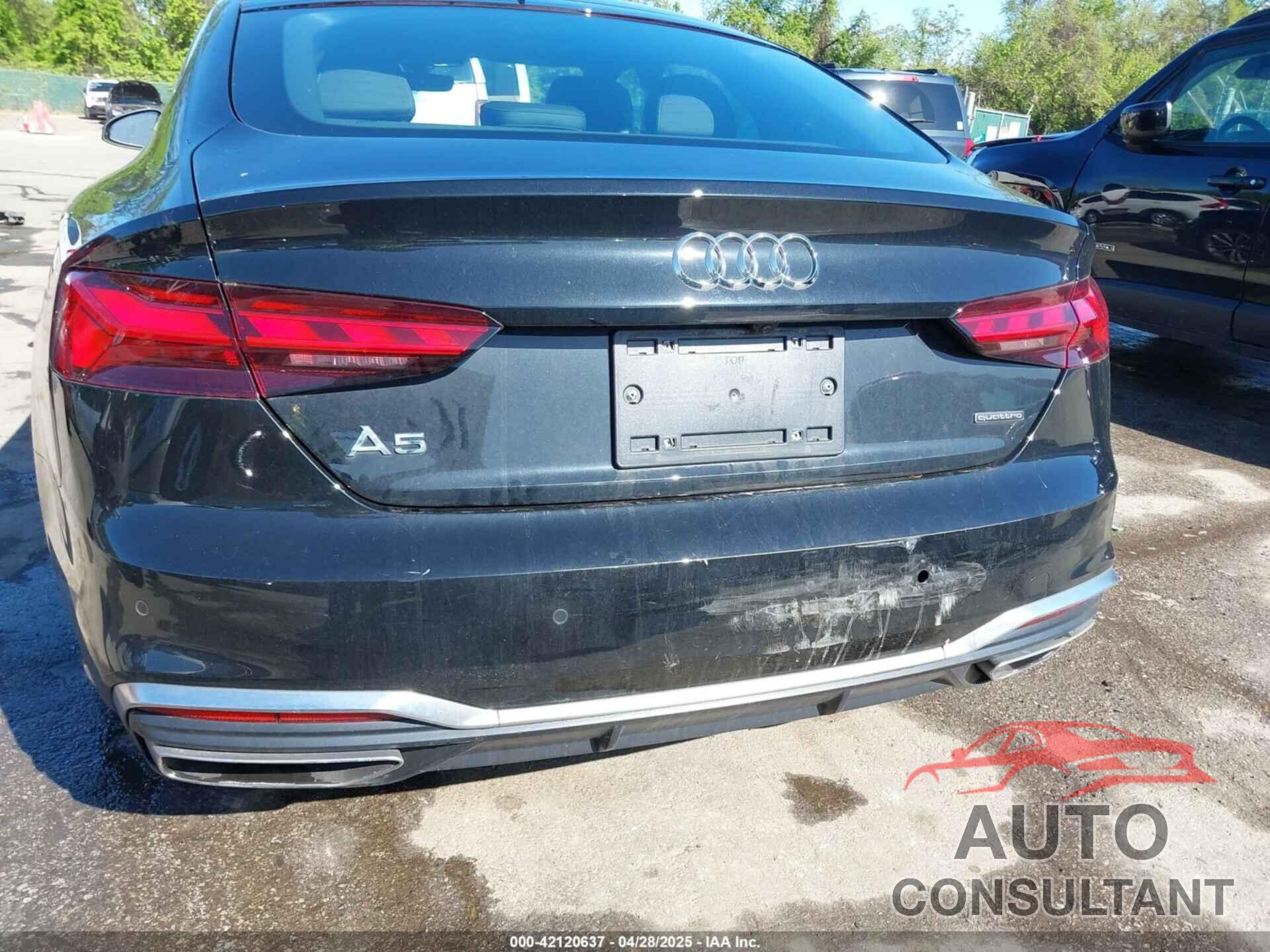 AUDI A5 SPORTBACK 2022 - WAUFACF5XNA015812
