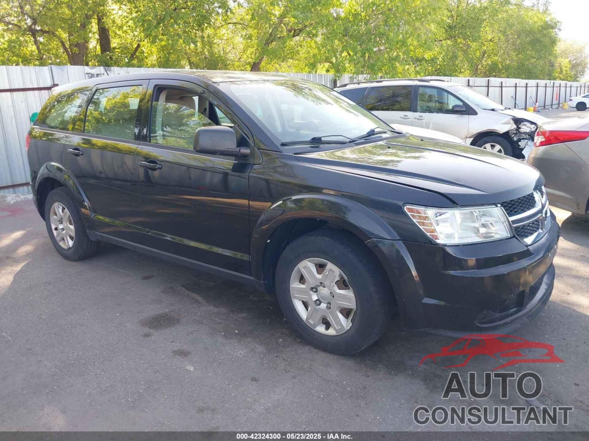 DODGE JOURNEY 2012 - 3C4PDCABXCT206793