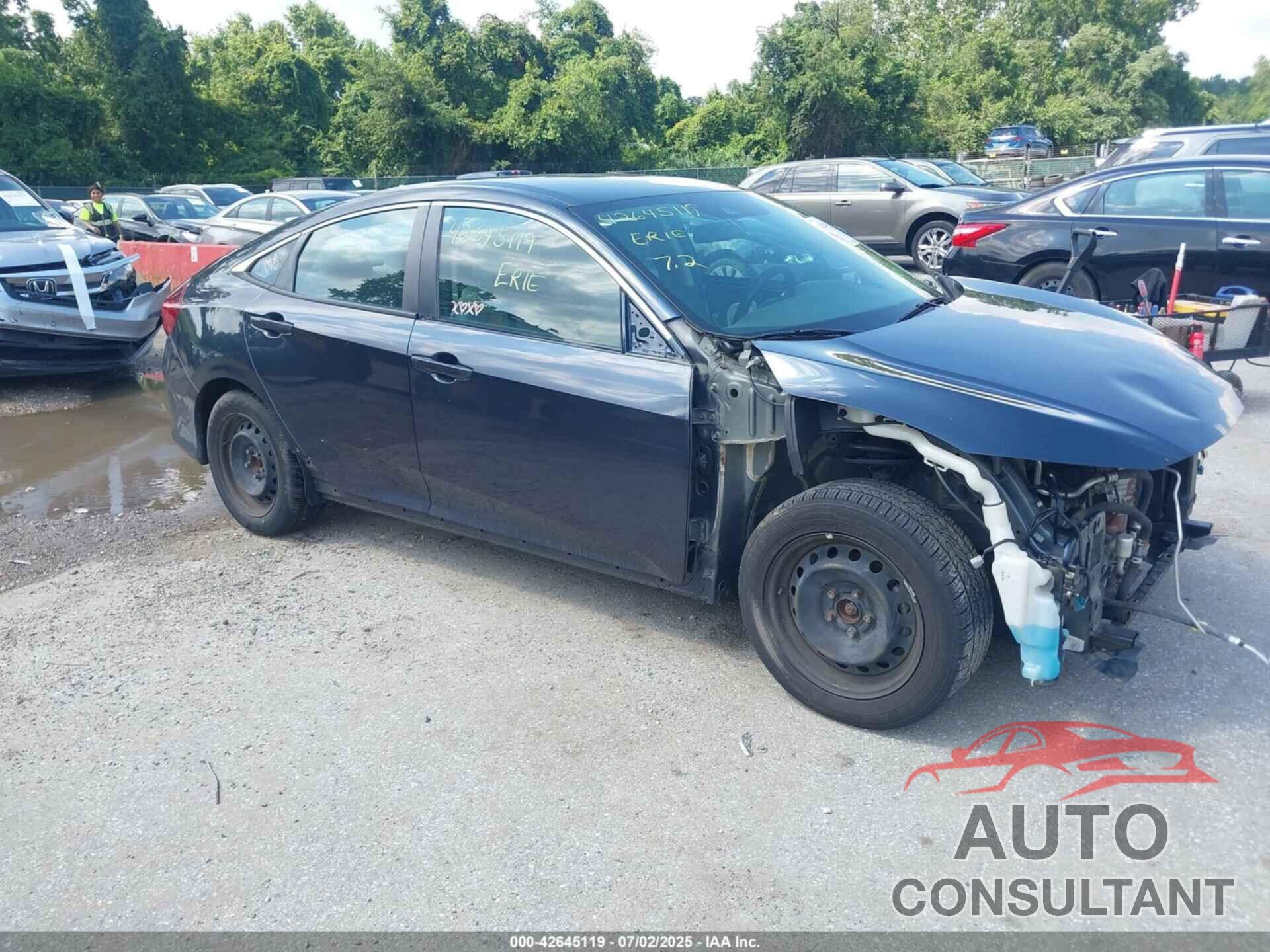 HONDA CIVIC 2016 - 19XFC2F62GE038677