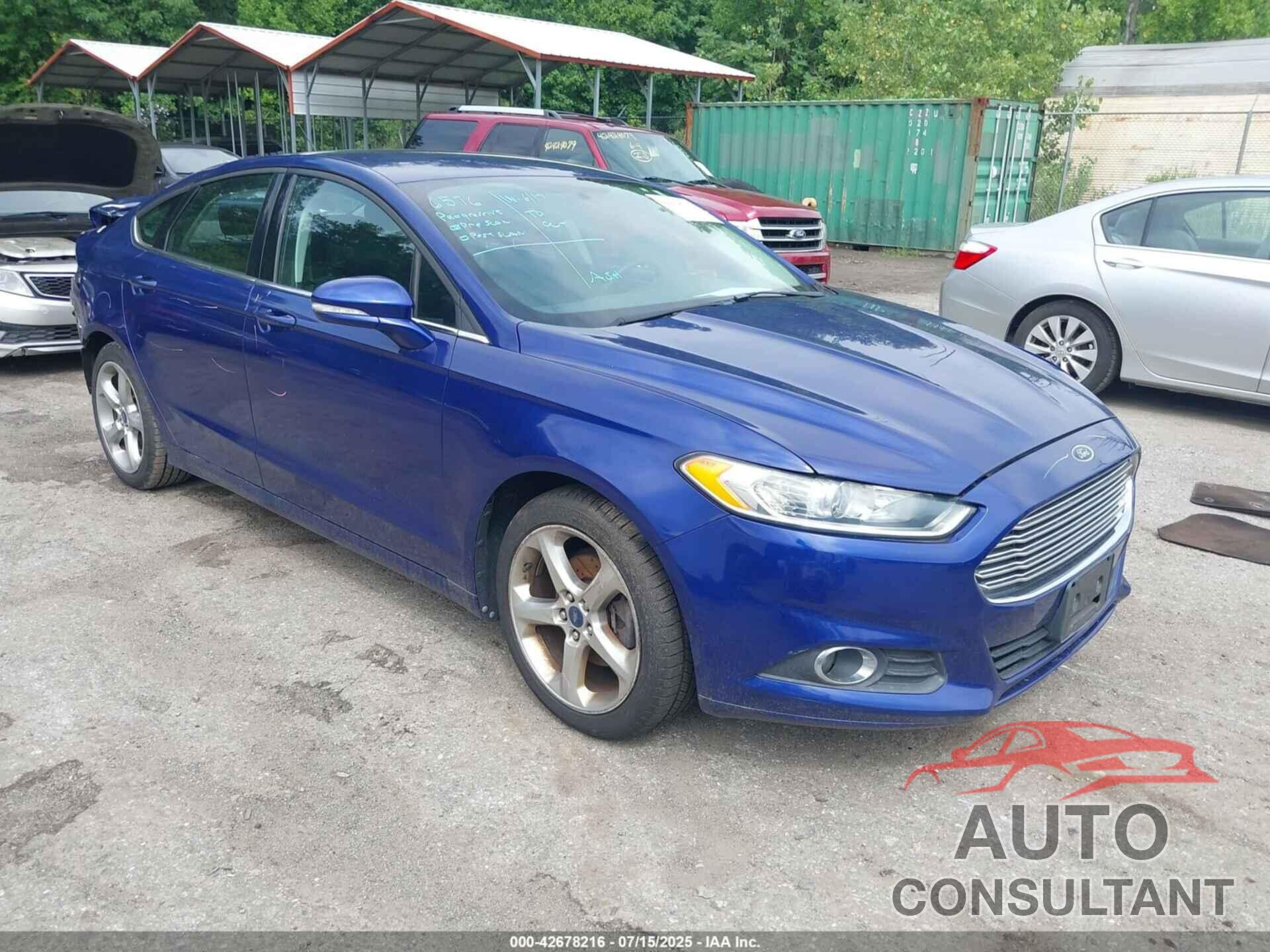 FORD FUSION 2014 - 1FA6P0HD7E5391547