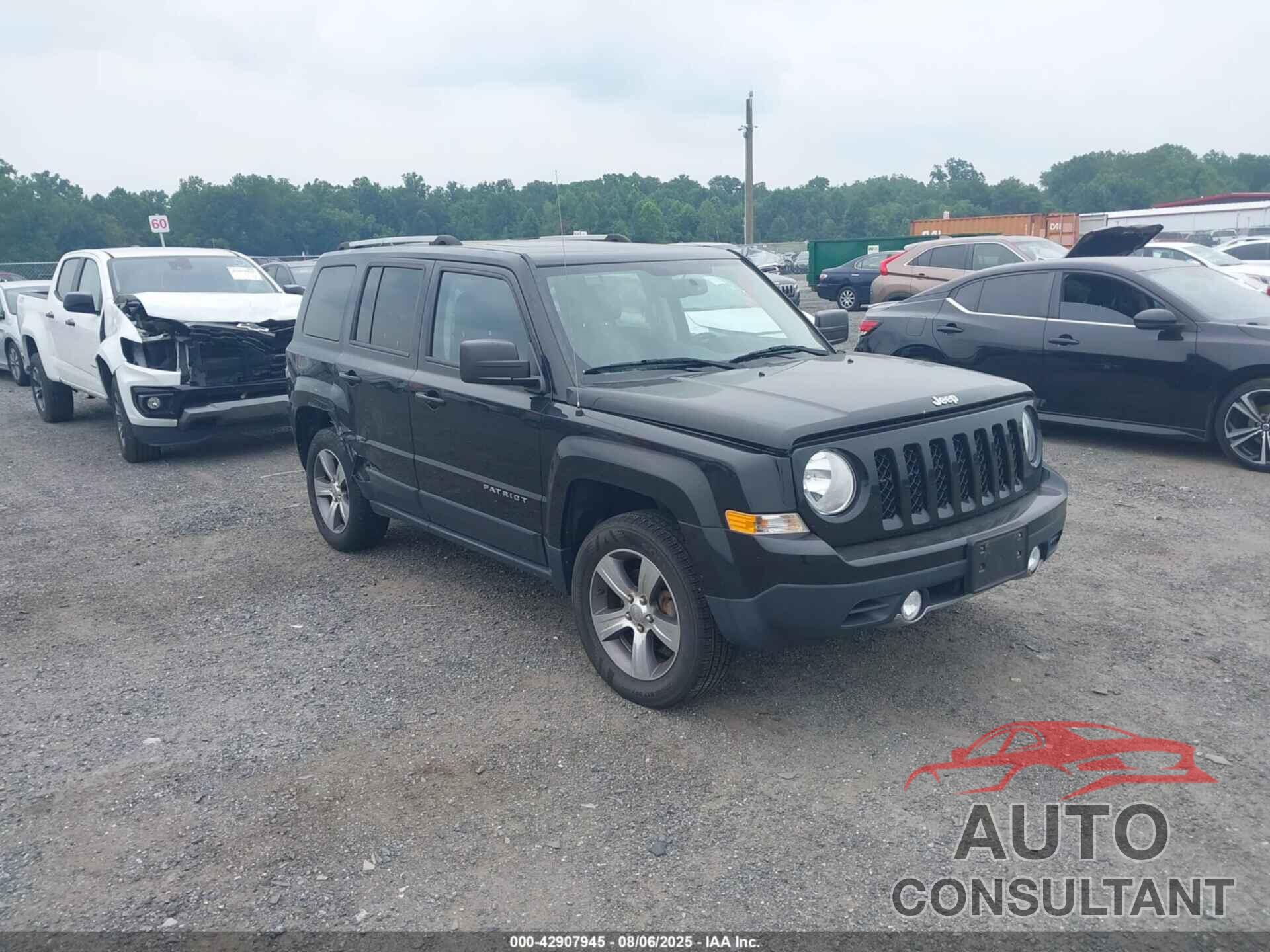 JEEP PATRIOT 2017 - 1C4NJRFB2HD177184