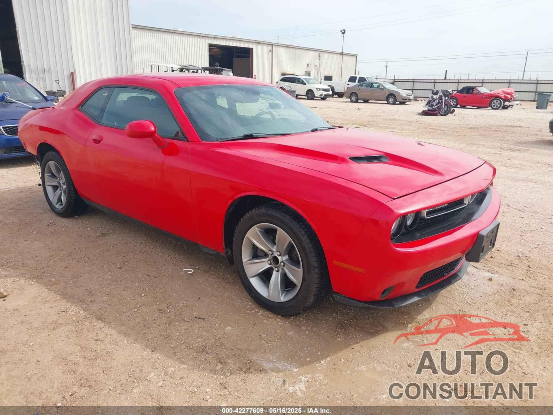 DODGE CHALLENGER 2016 - 2C3CDZAG4GH148745