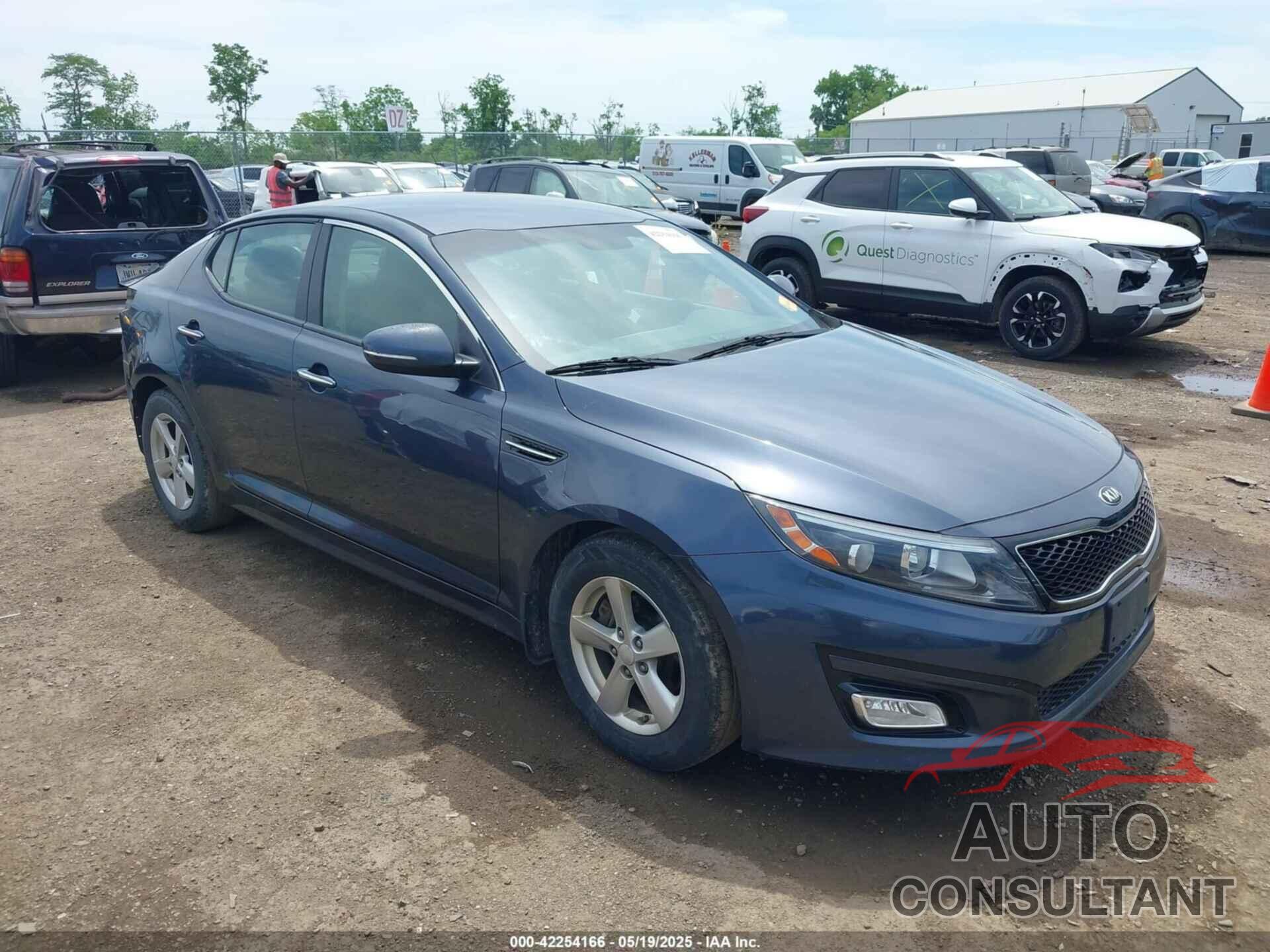 KIA OPTIMA 2015 - KNAGM4A77F5558409