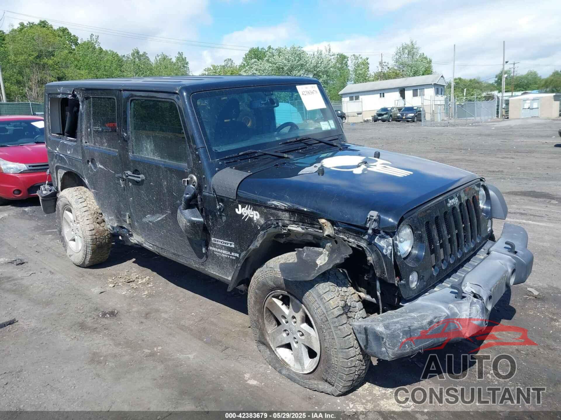 JEEP WRANGLER UNLIMITED 2017 - 1C4HJWDG5HL714291