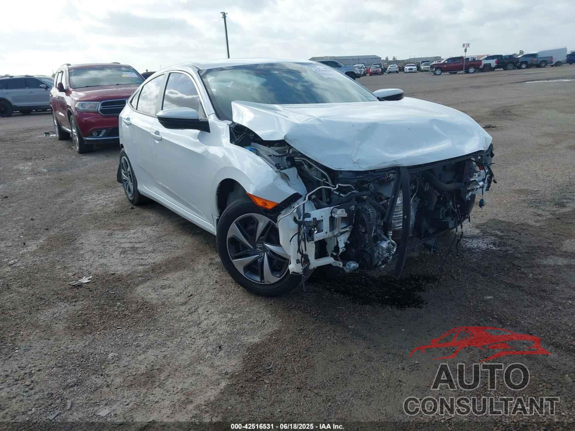 HONDA CIVIC 2019 - 2HGFC2F63KH585438