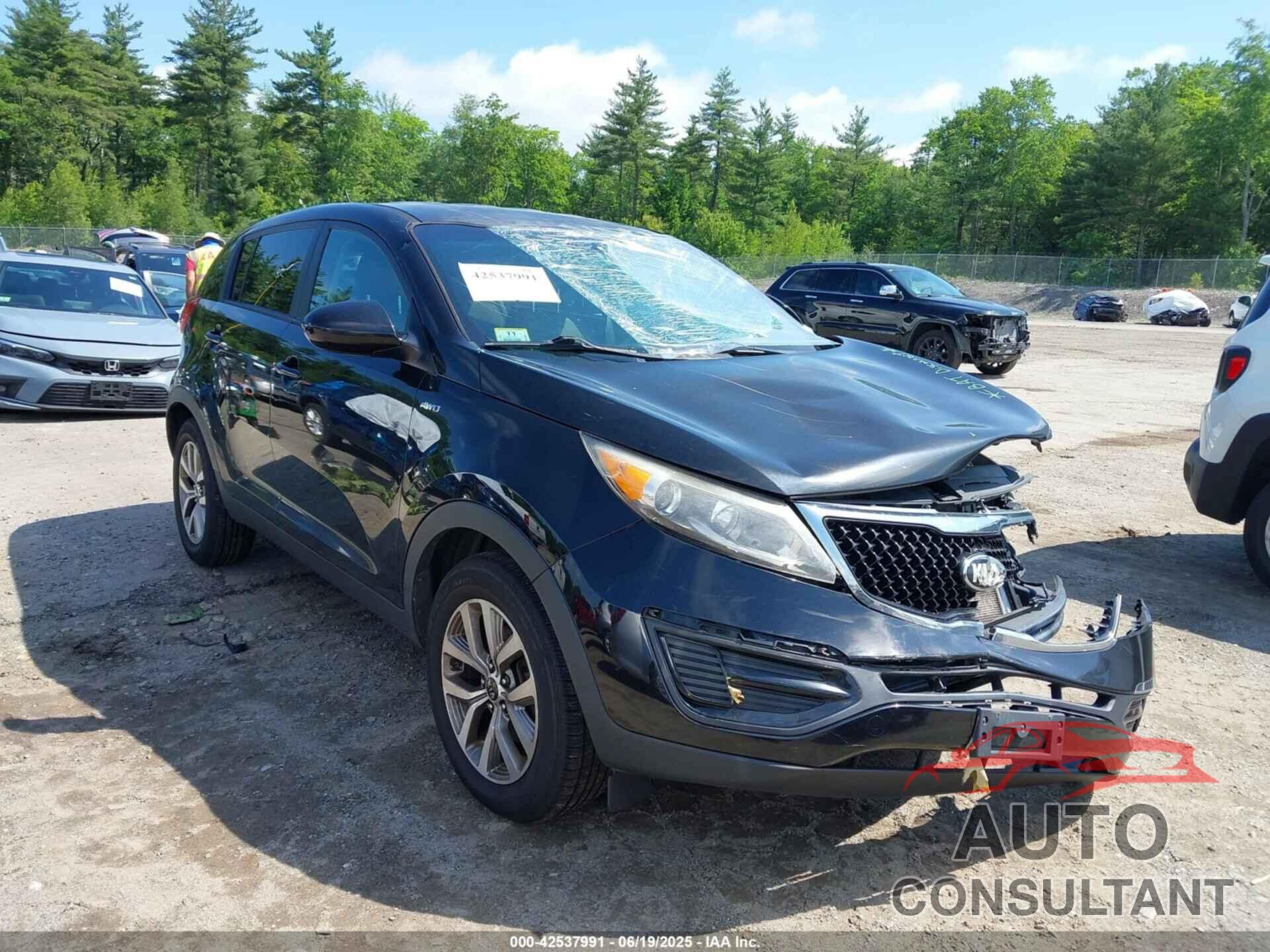 KIA SPORTAGE 2016 - KNDPBCAC7G7834190