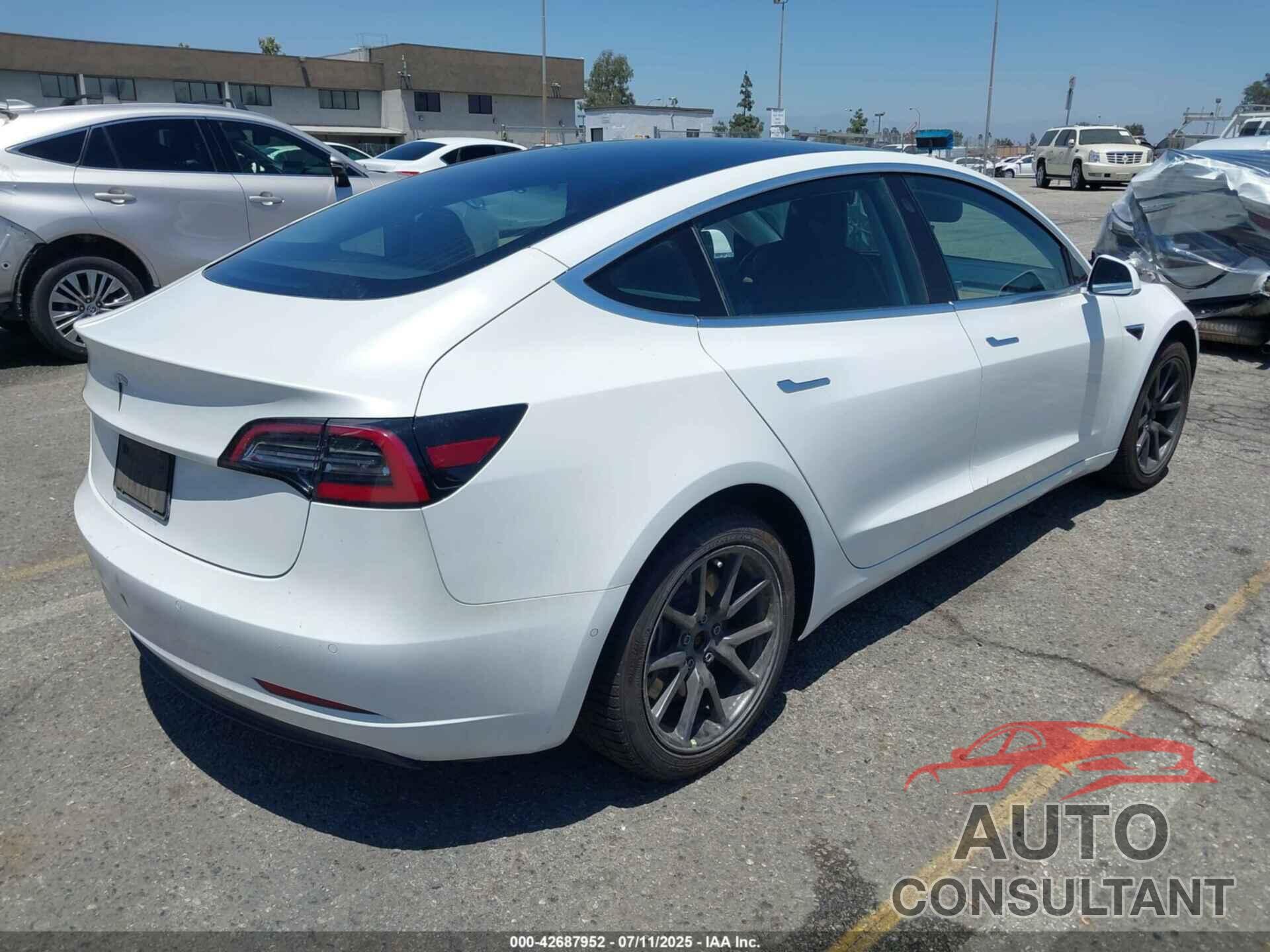 TESLA MODEL 3 2019 - 5YJ3E1EAXKF309758