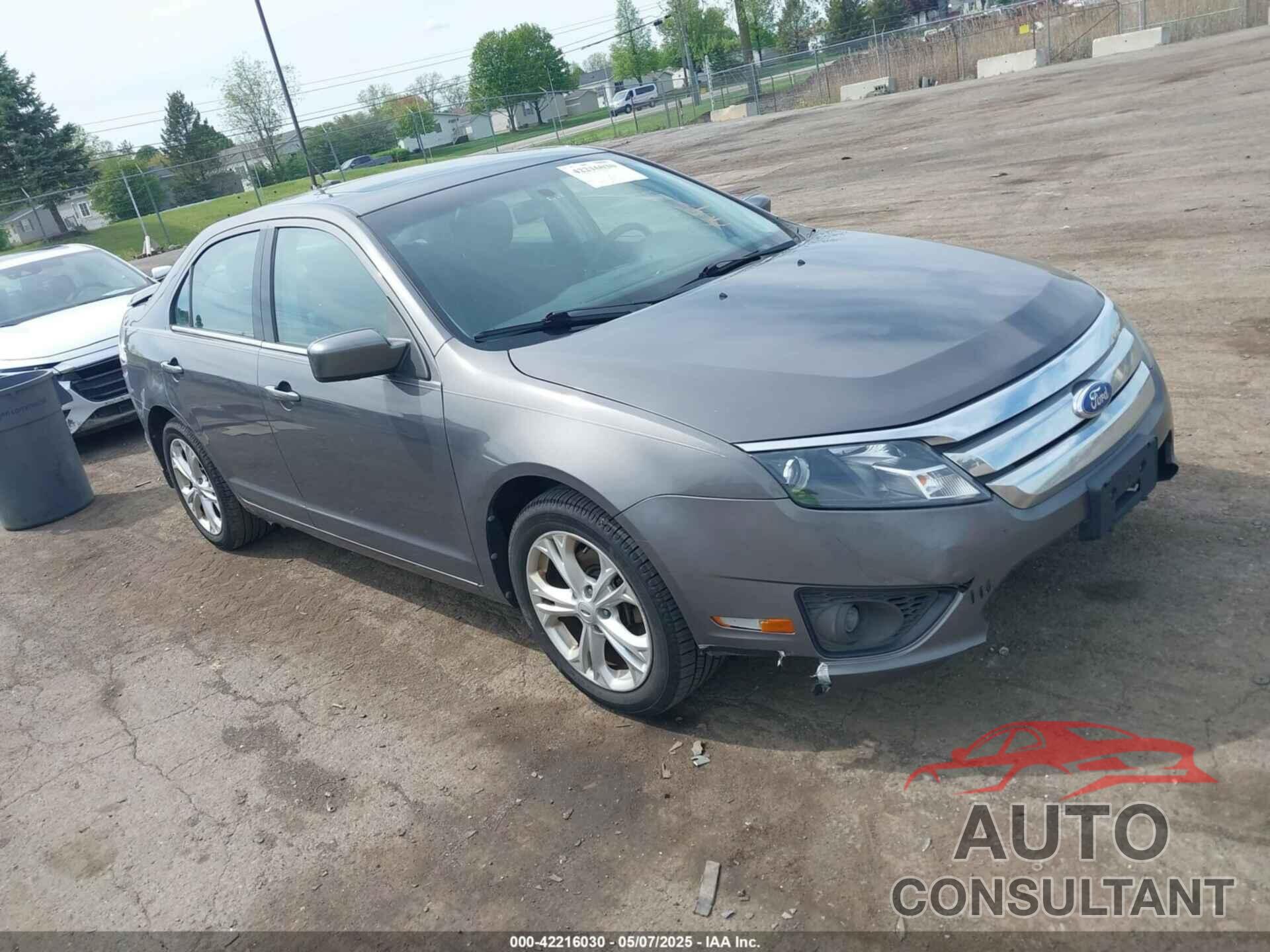 FORD FUSION 2012 - 3FAHP0HA0CR255902