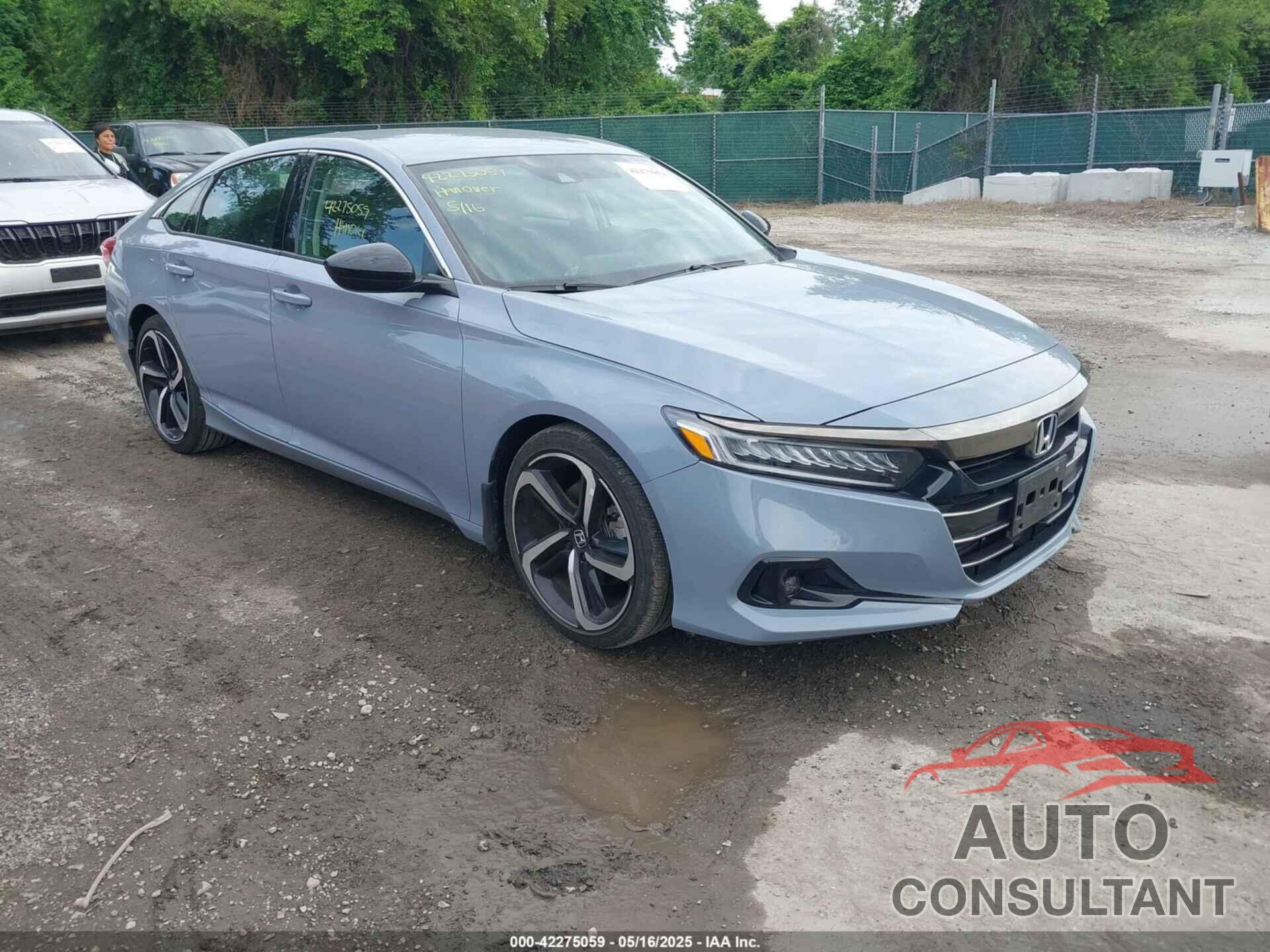HONDA ACCORD 2022 - 1HGCV1F46NA036809
