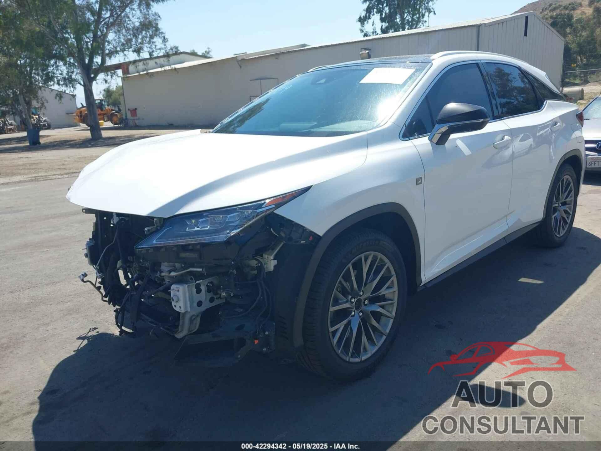 LEXUS RX 450H 2017 - 2T2BGMCA7HC019433