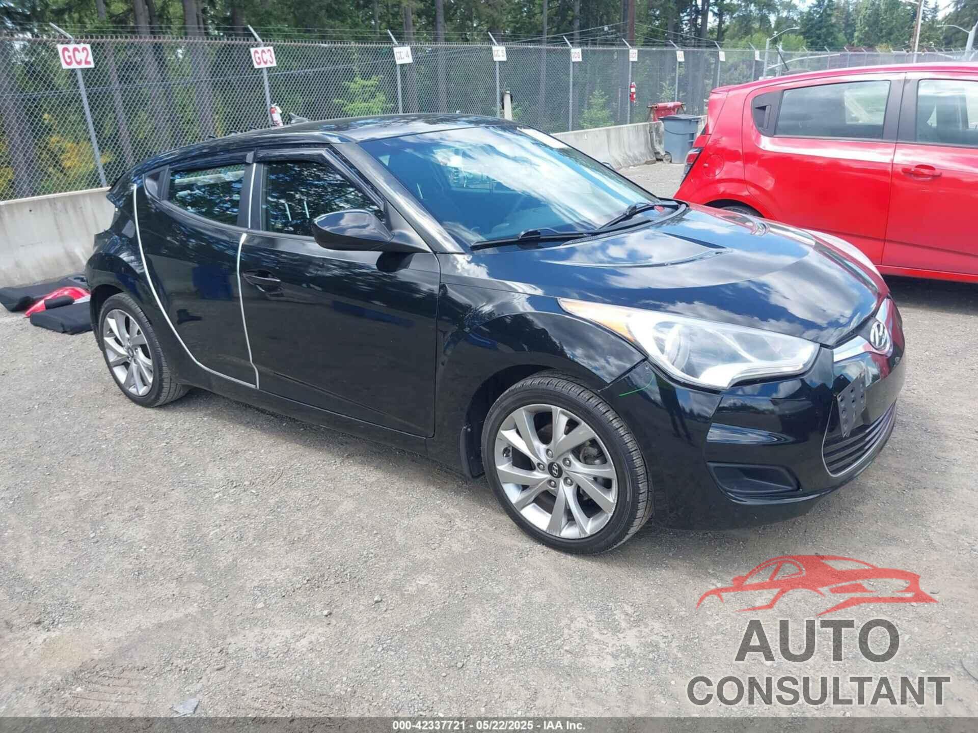 HYUNDAI VELOSTER 2016 - KMHTC6AD2GU282472