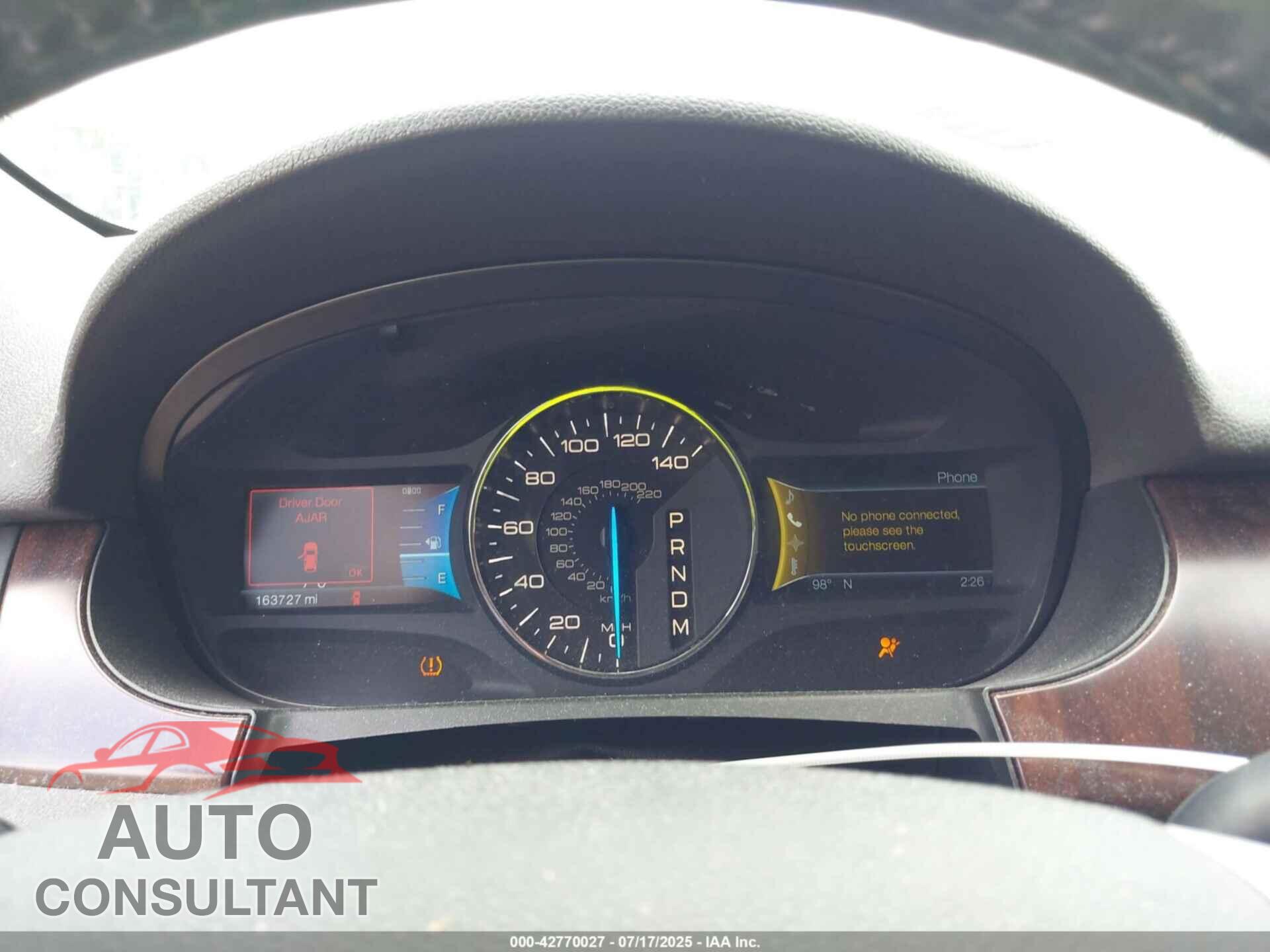 FORD EDGE 2011 - 2FMDK4KC2BBA09287