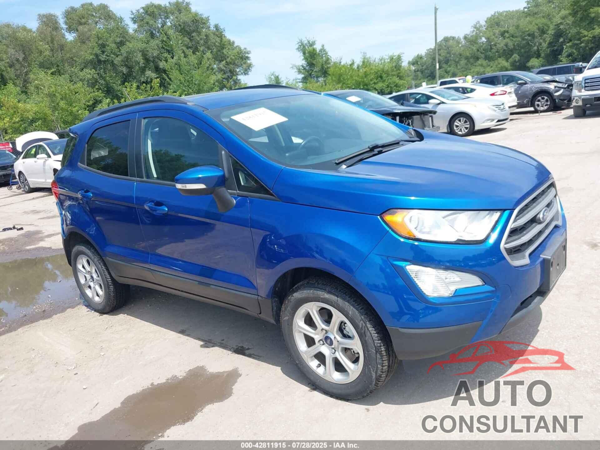 FORD ECOSPORT 2019 - MAJ6S3GL0KC262274