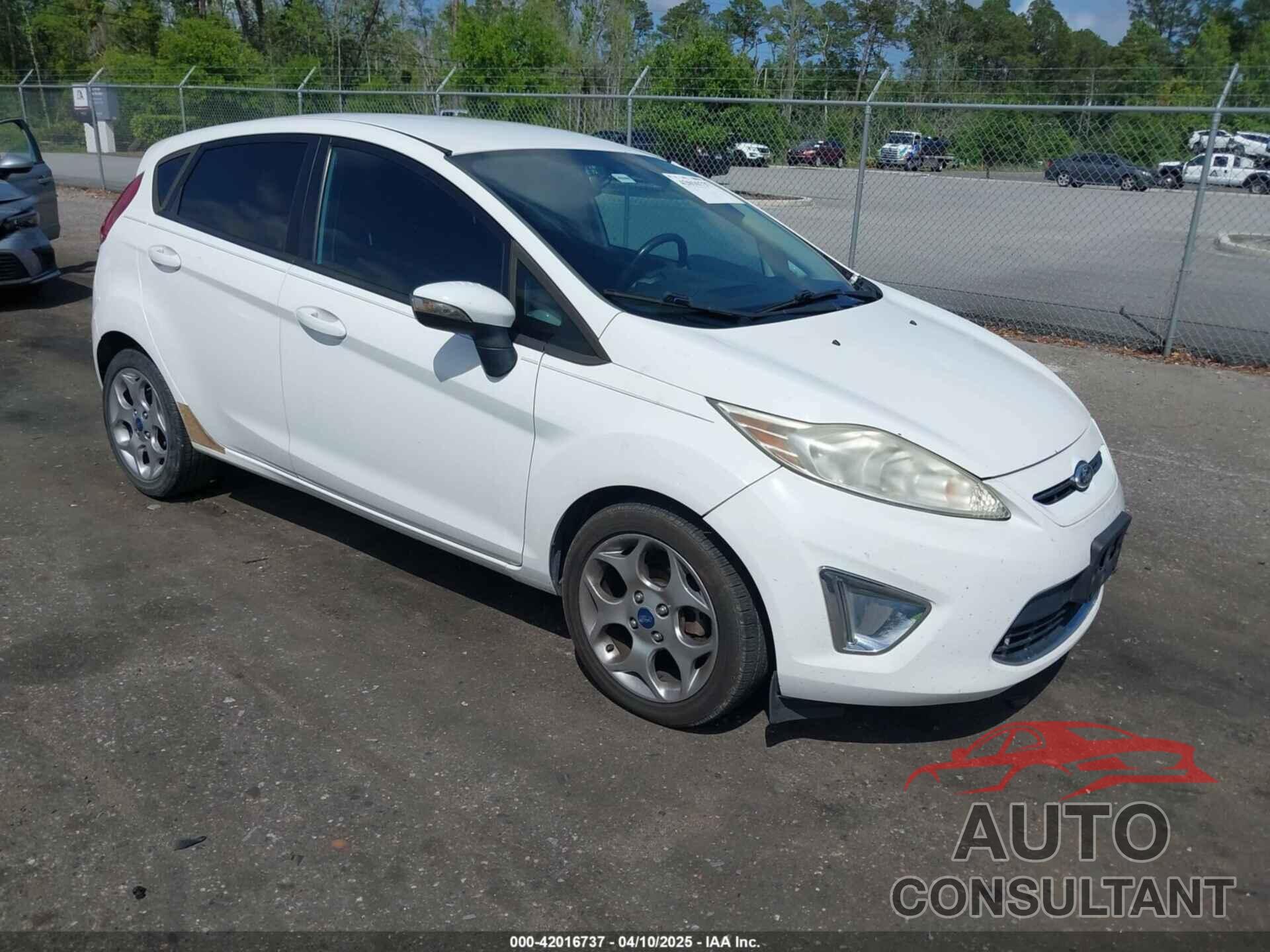 FORD FIESTA 2012 - 3FADP4FJ6CM196800