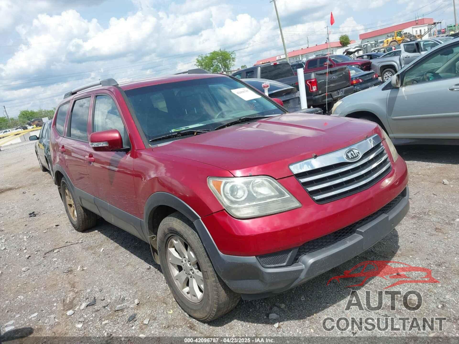 KIA BORREGO 2009 - KNDJH741895030114