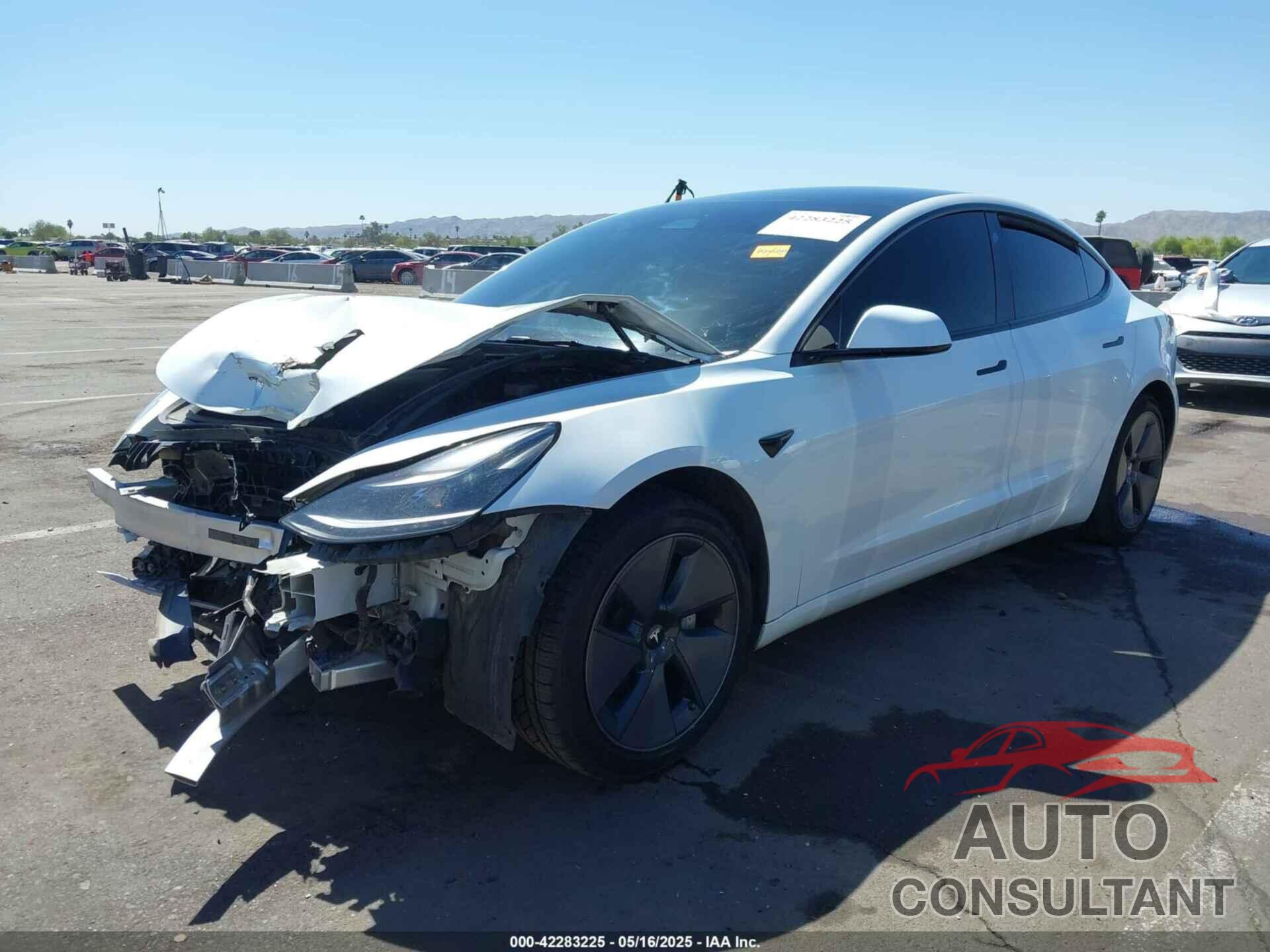 TESLA MODEL 3 2022 - 5YJ3E1EB8NF228951