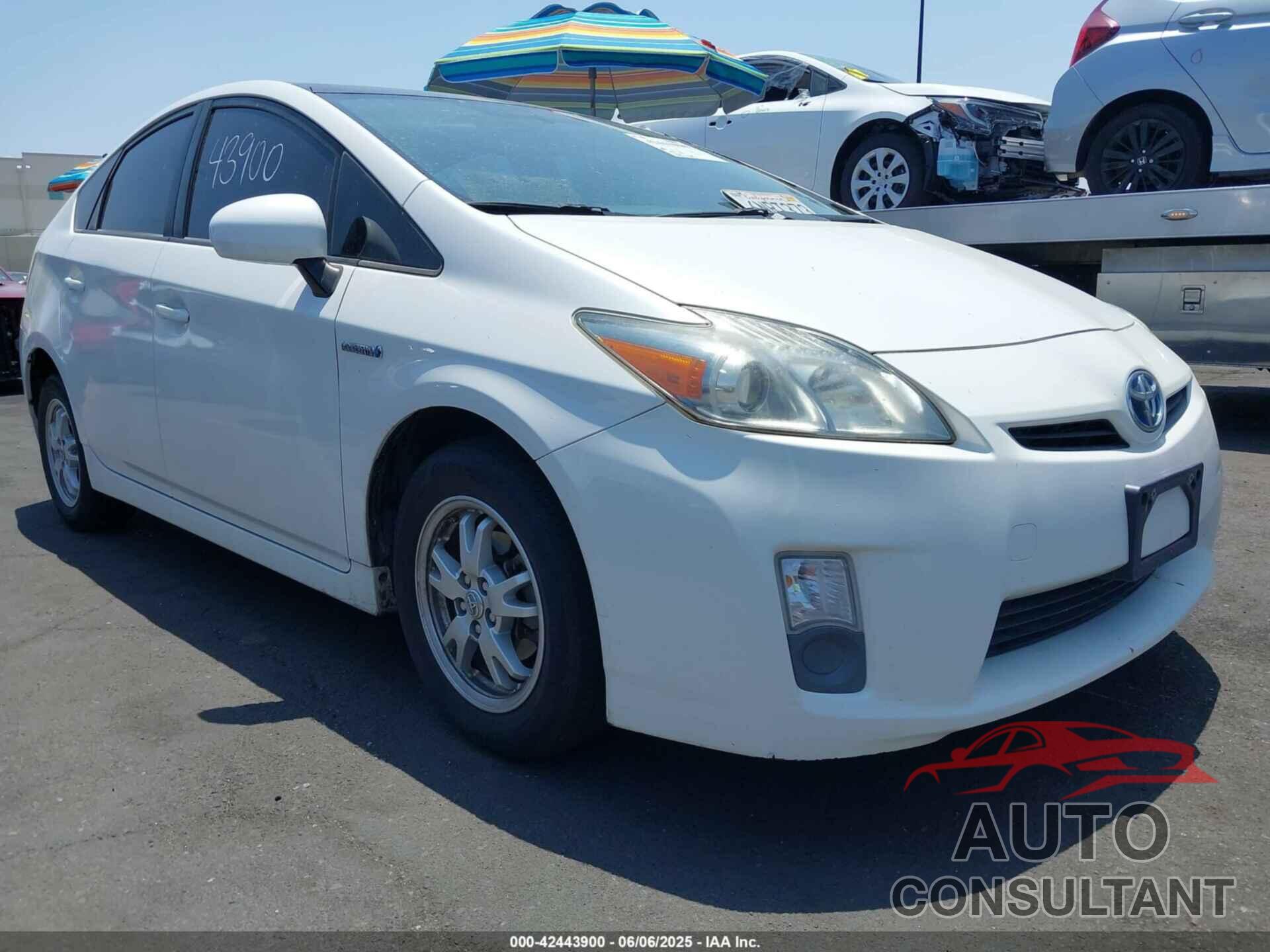 TOYOTA PRIUS 2010 - JTDKN3DU7A0206653
