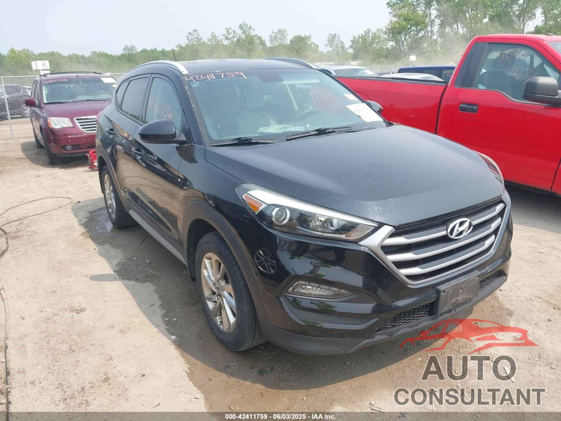 HYUNDAI TUCSON 2017 - KM8J33A46HU450394