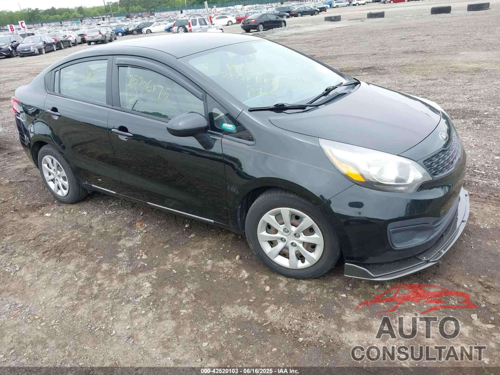 KIA RIO 2014 - KNADM4A30E6398026