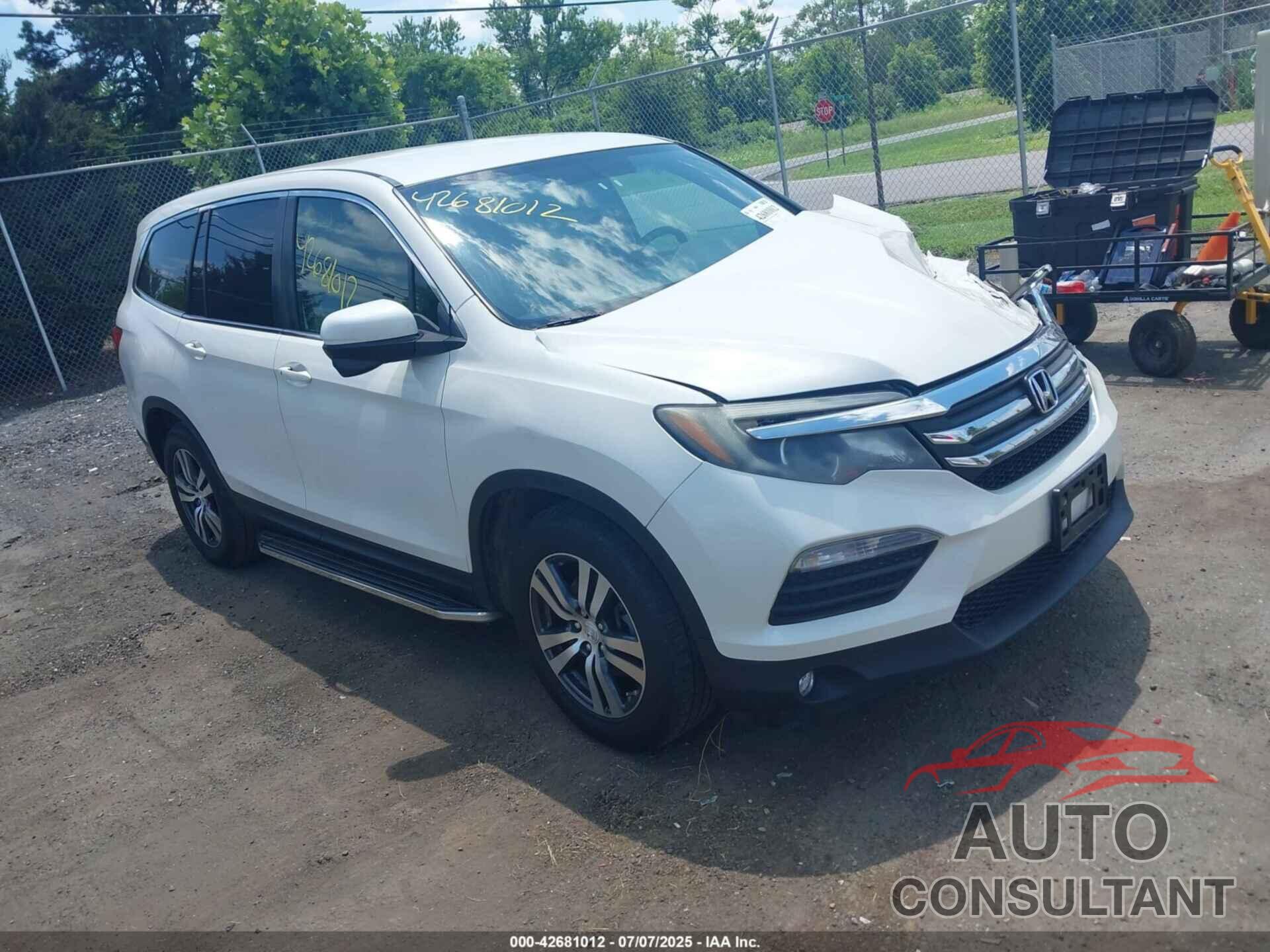 HONDA PILOT 2016 - 5FNYF5H32GB038791