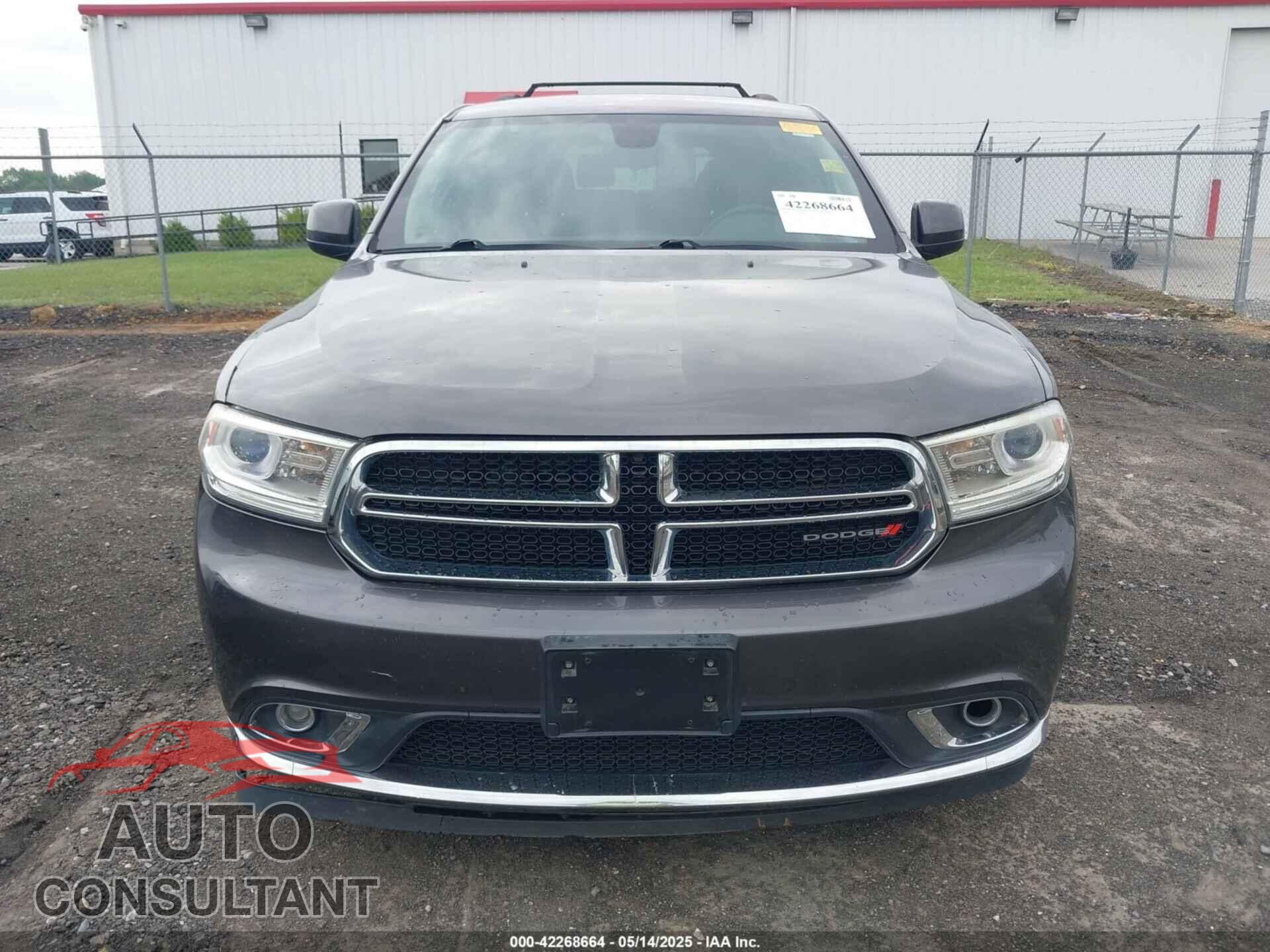 DODGE DURANGO 2014 - 1C4RDJAG4EC287314