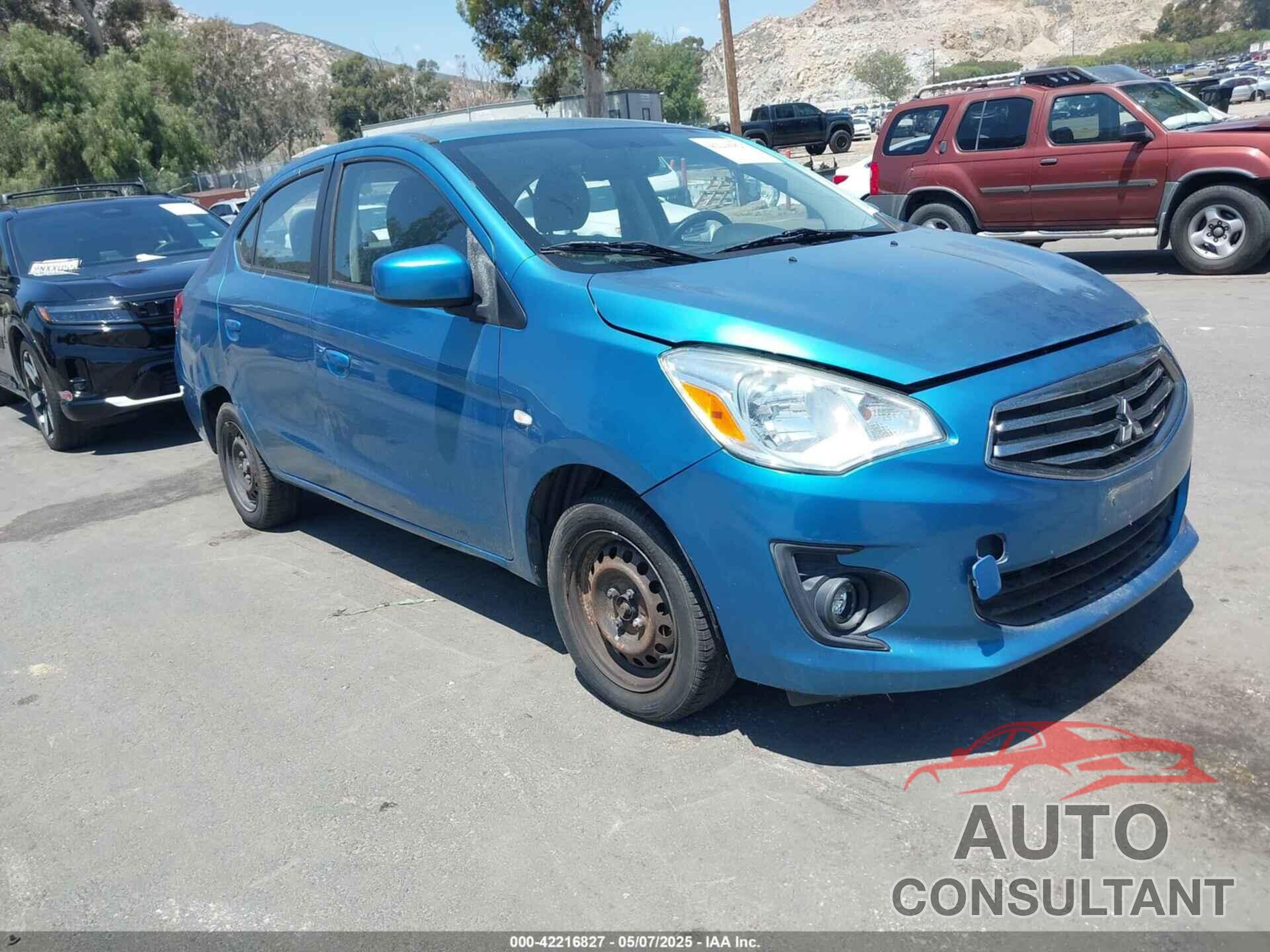 MITSUBISHI MIRAGE G4 2017 - ML32F3FJ2HHF10412