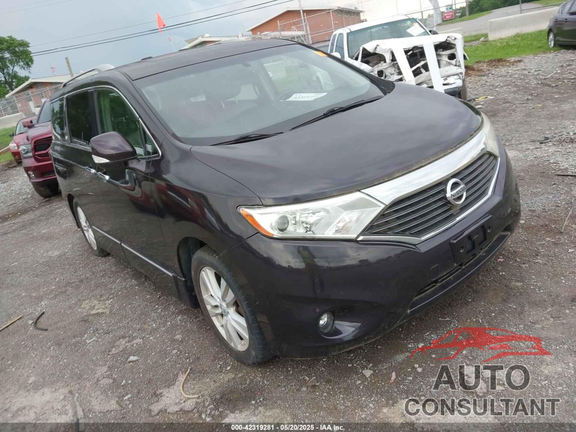 NISSAN QUEST 2011 - JN8AE2KP0B9008419