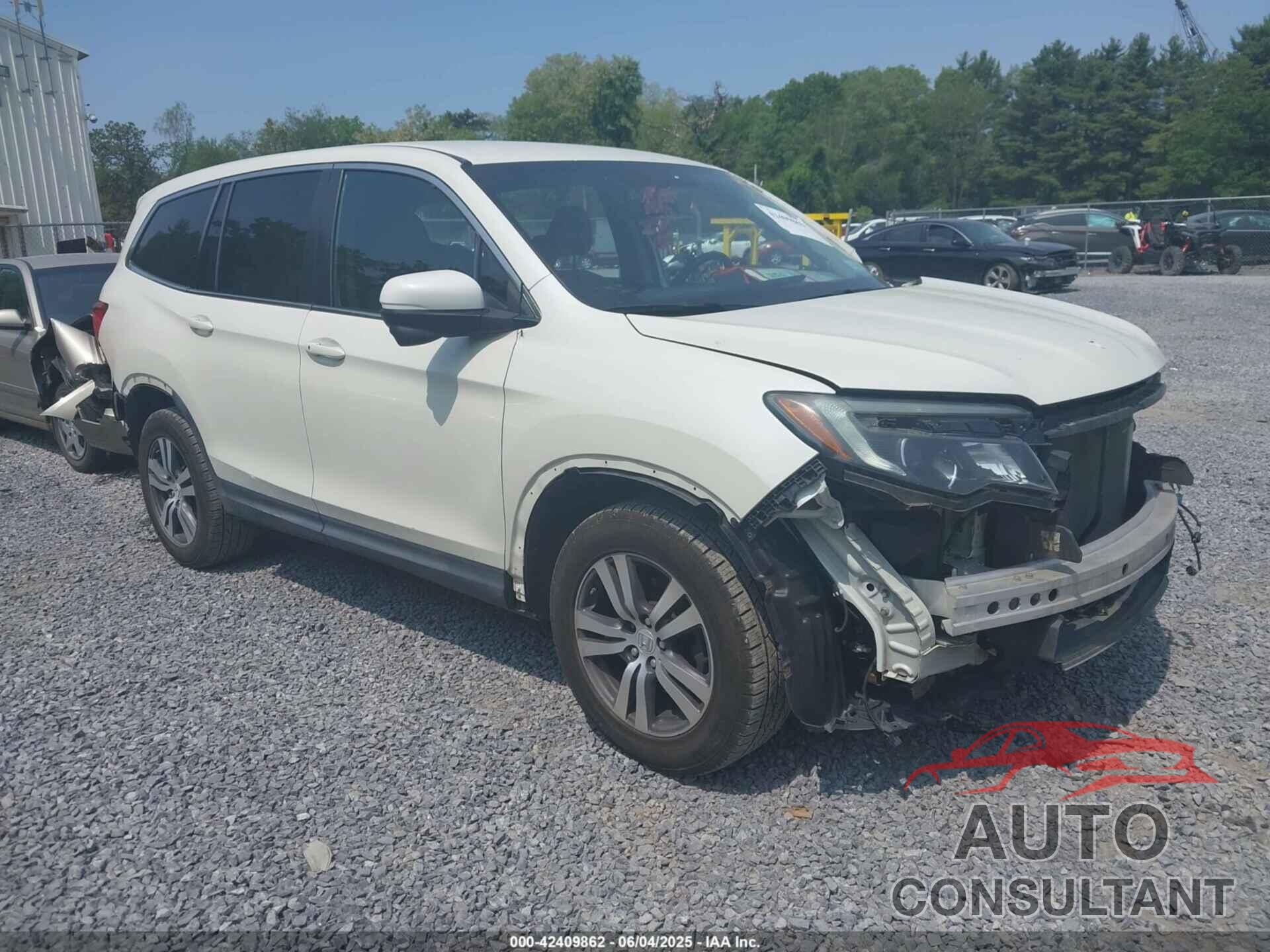 HONDA PILOT 2016 - 5FNYF6H36GB054322