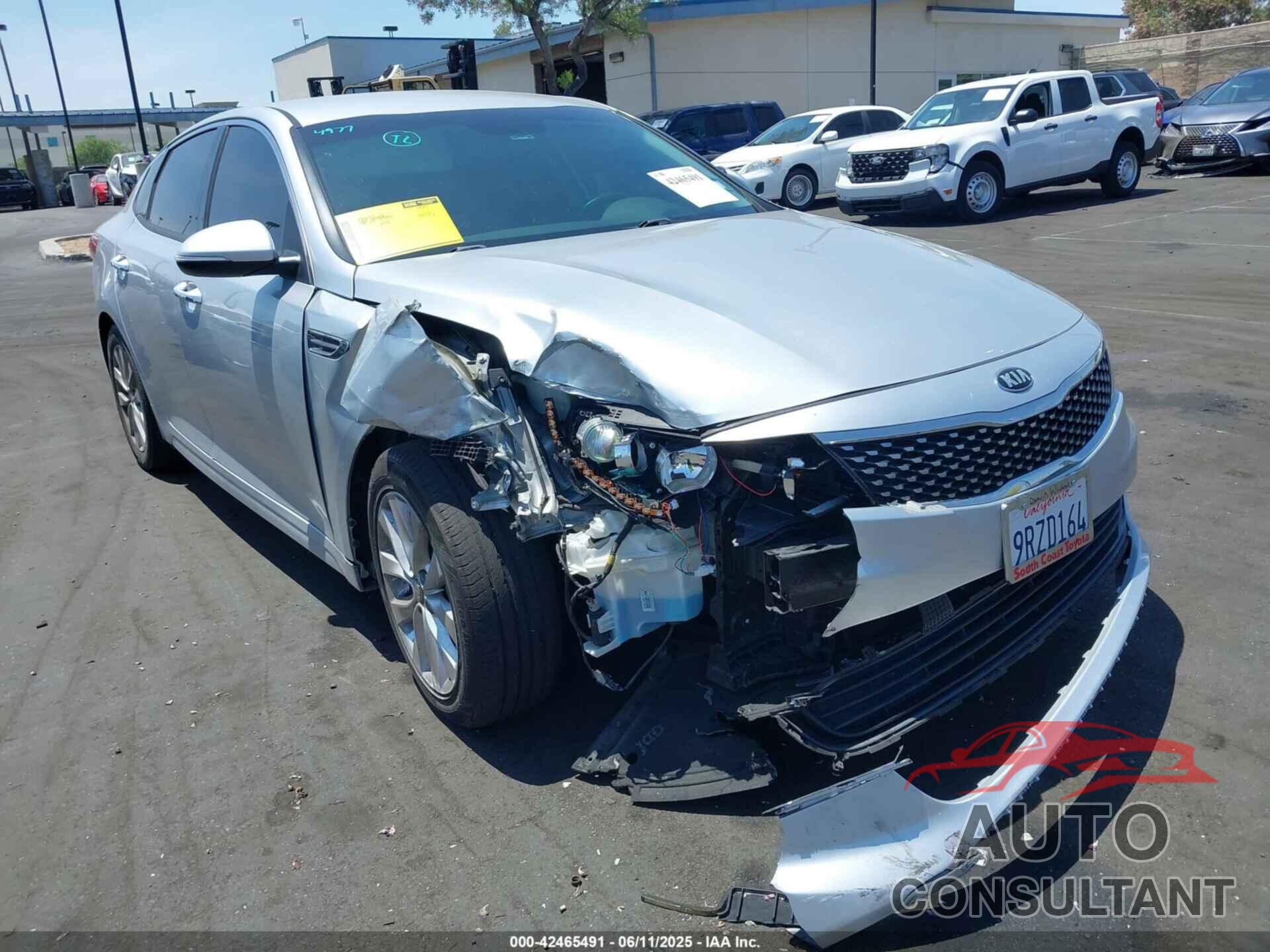 KIA OPTIMA 2018 - 5XXGU4L34JG184486