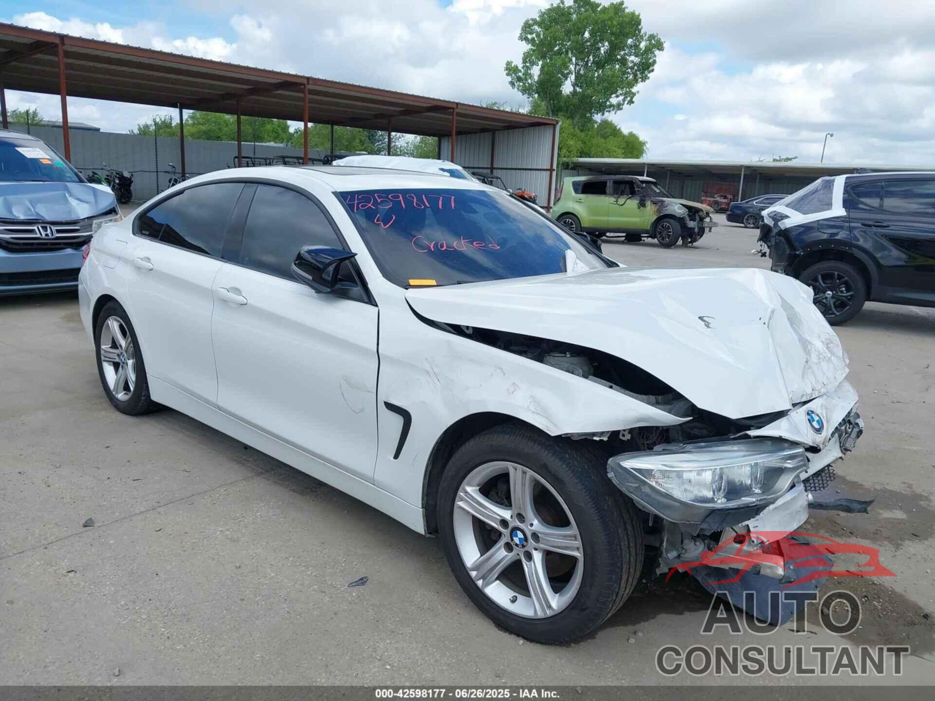 BMW 428 GRAN COUPE 2015 - WBA4A5C50FD410881