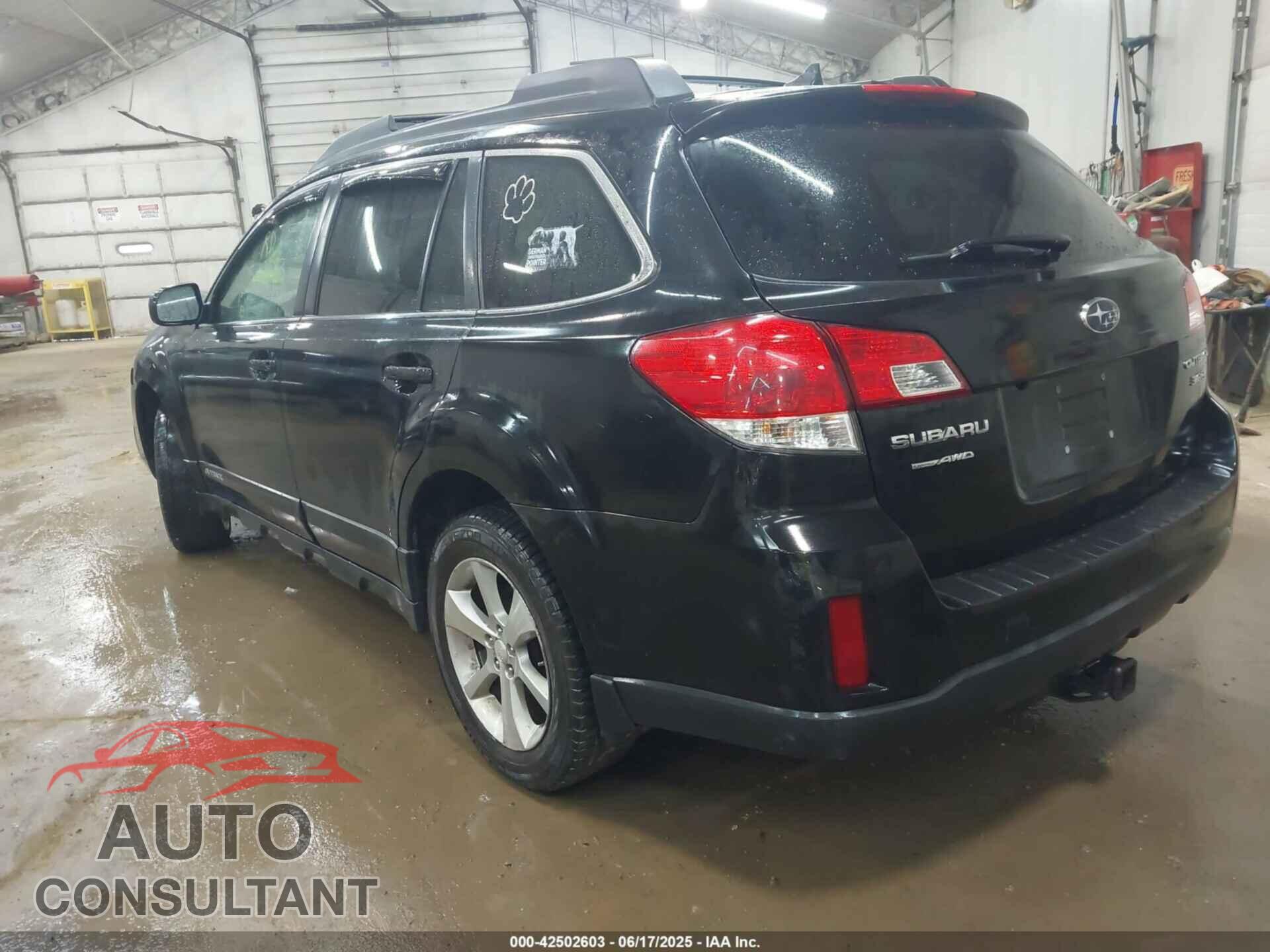 SUBARU OUTBACK 2013 - 4S4BRDKC8D2218352