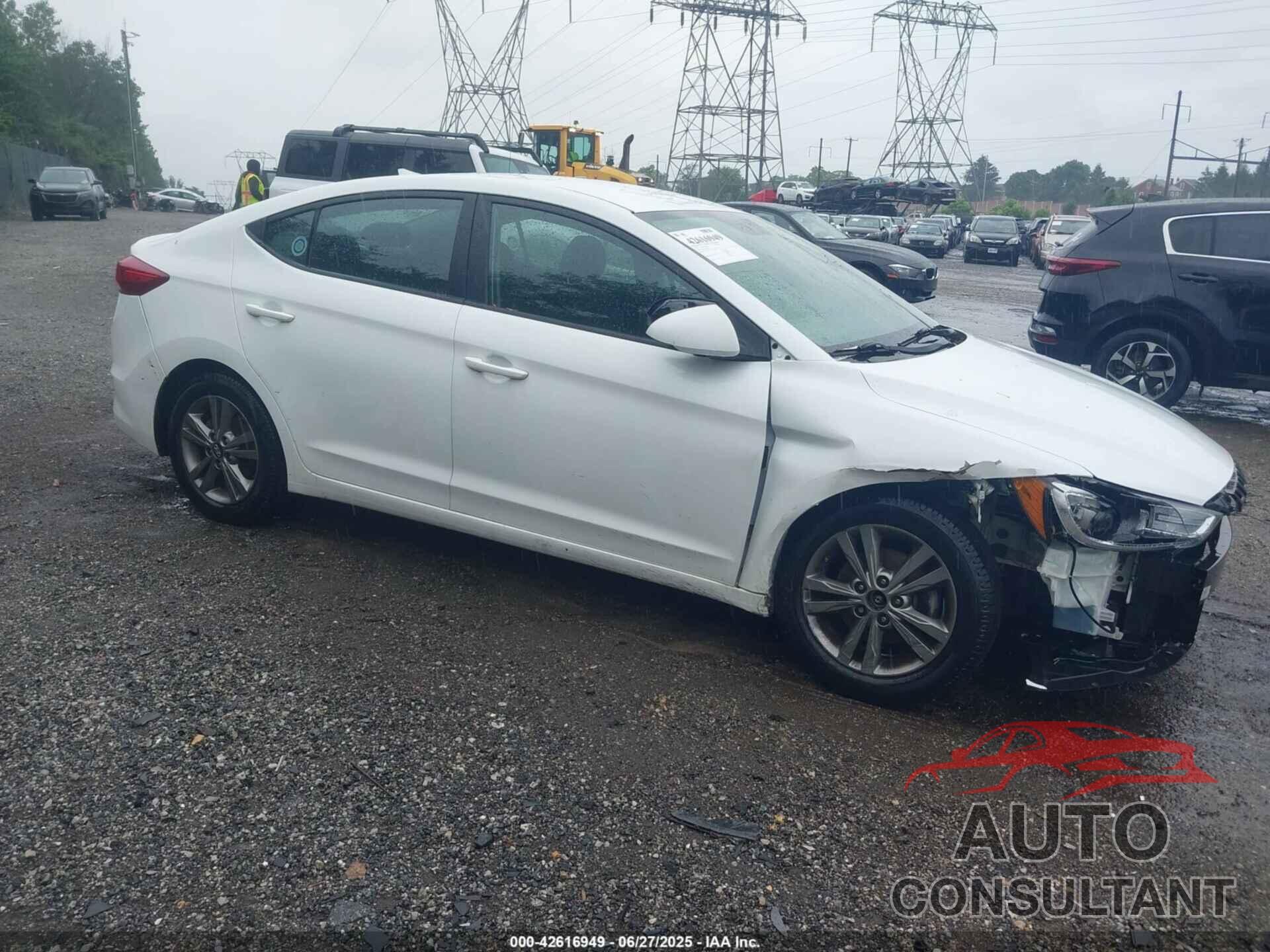 HYUNDAI ELANTRA 2018 - 5NPD84LF4JH302137