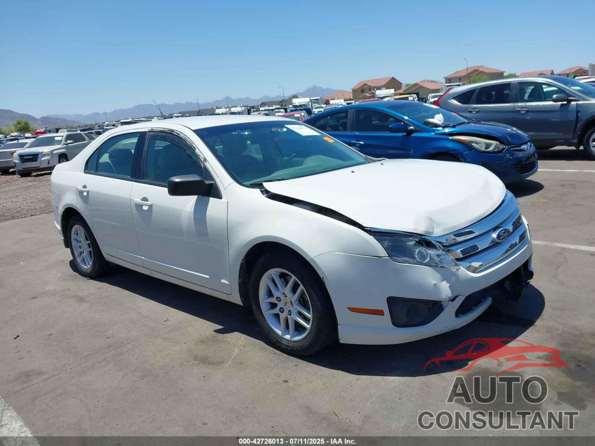 FORD FUSION 2010 - 3FAHP0GA0AR423617