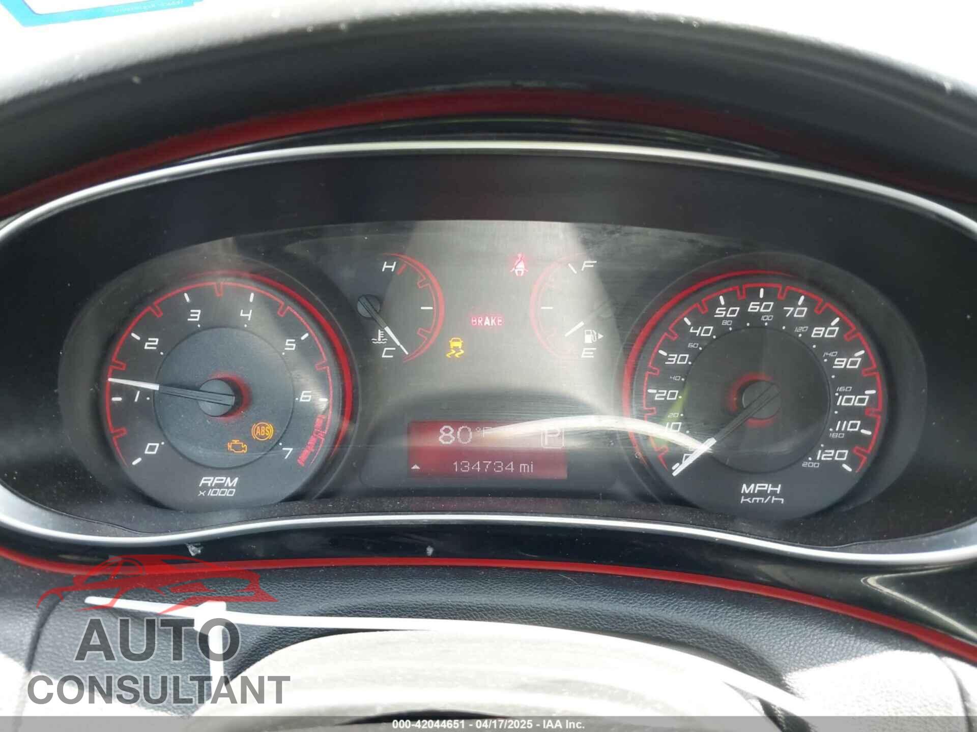 DODGE DART 2015 - 1C3CDFBB2FD179926