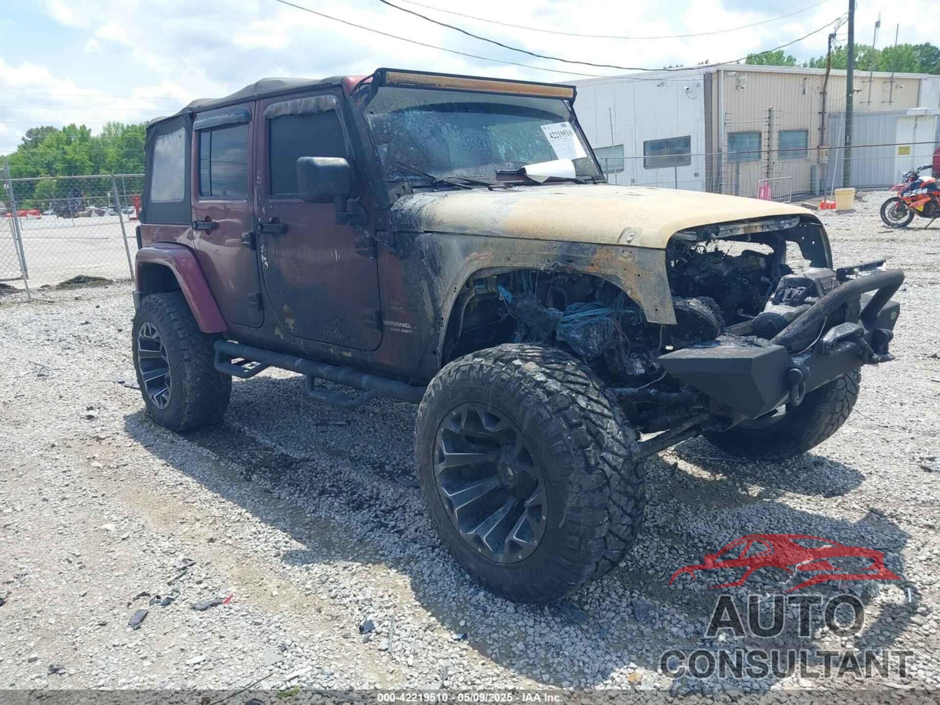 JEEP WRANGLER UNLIMITED 2009 - 1J4GA59109L734938