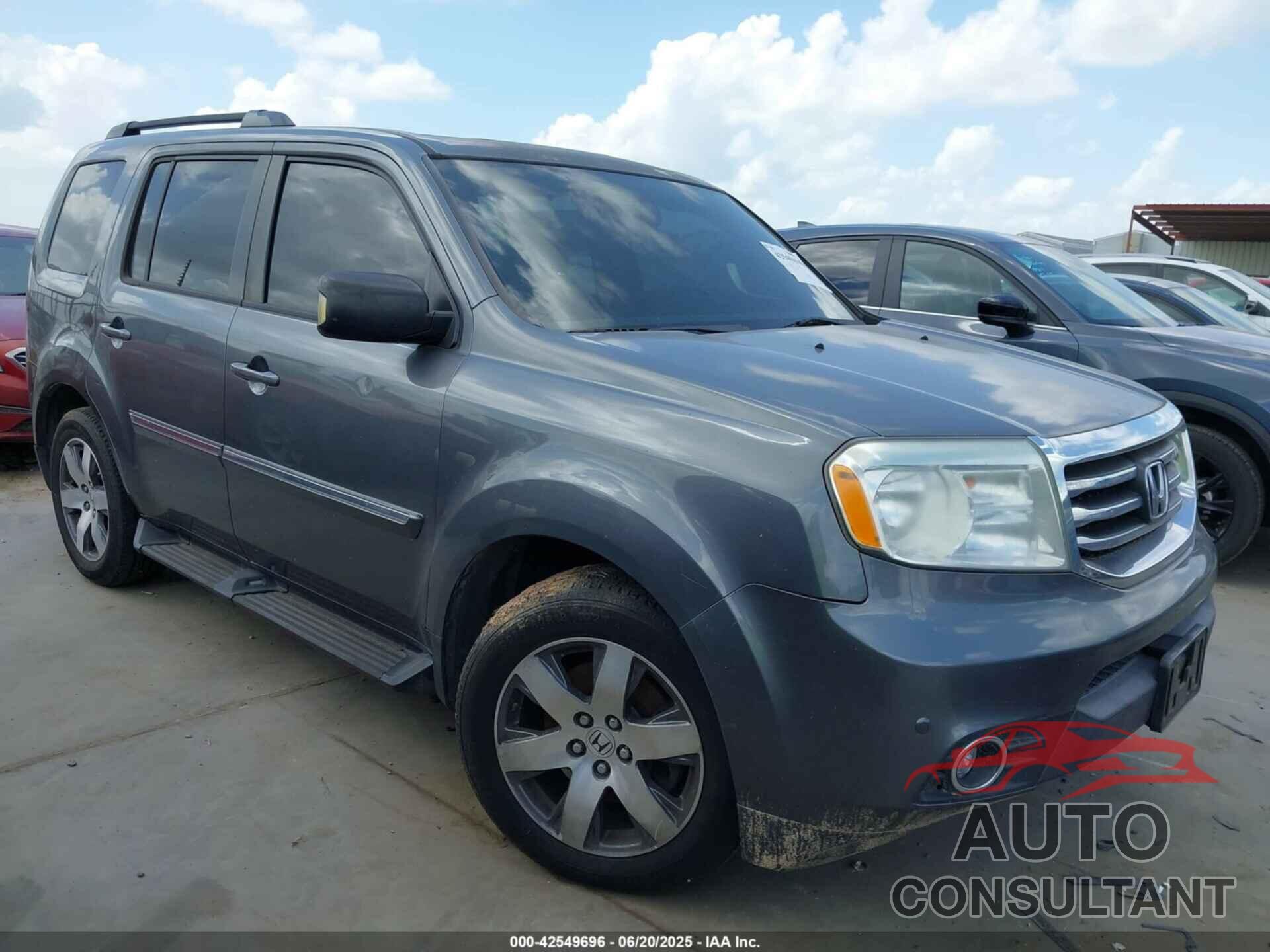 HONDA PILOT 2013 - 5FNYF4H99DB046686